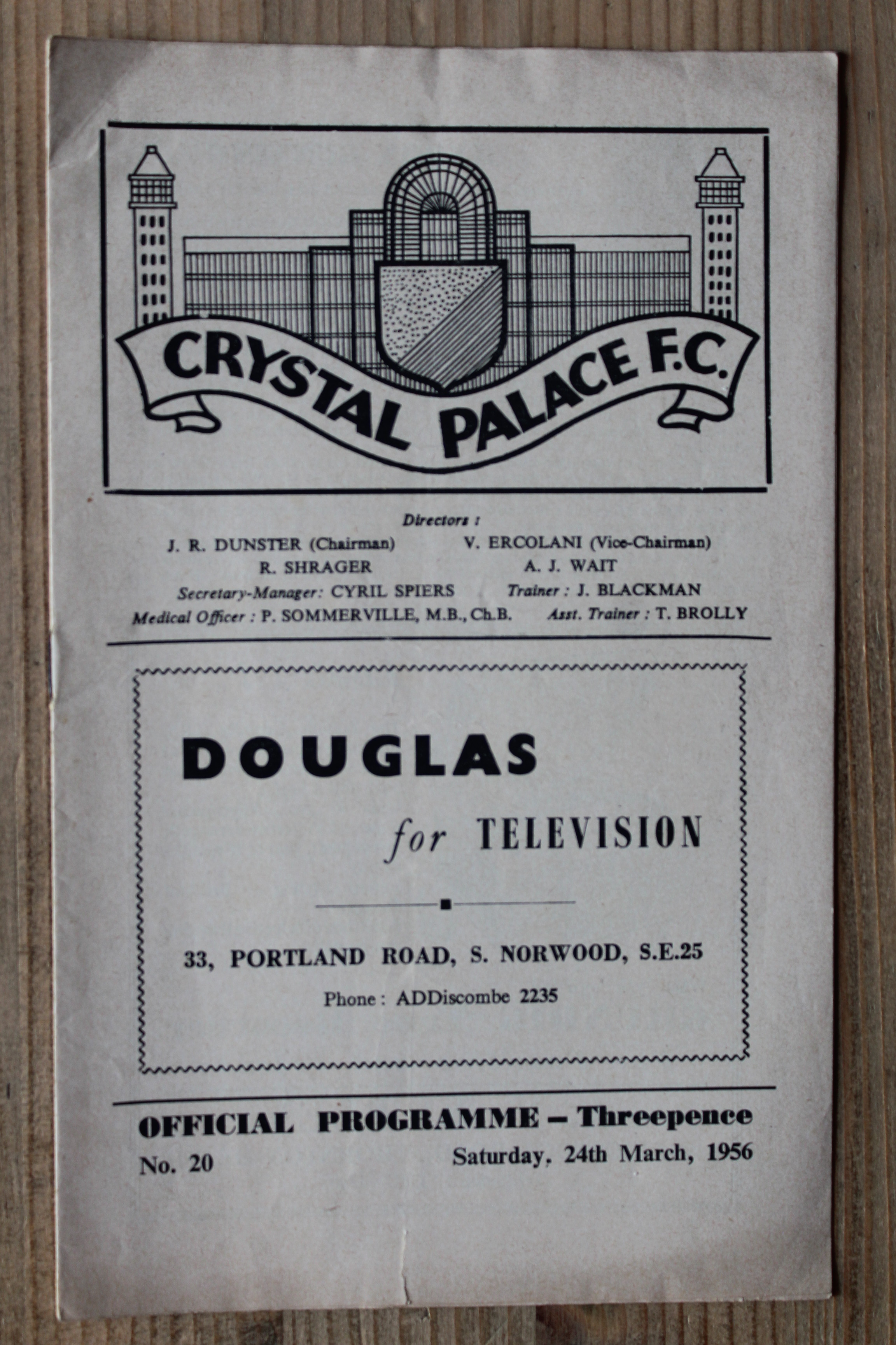 Crystal Palace FC v Leyton Orient FC