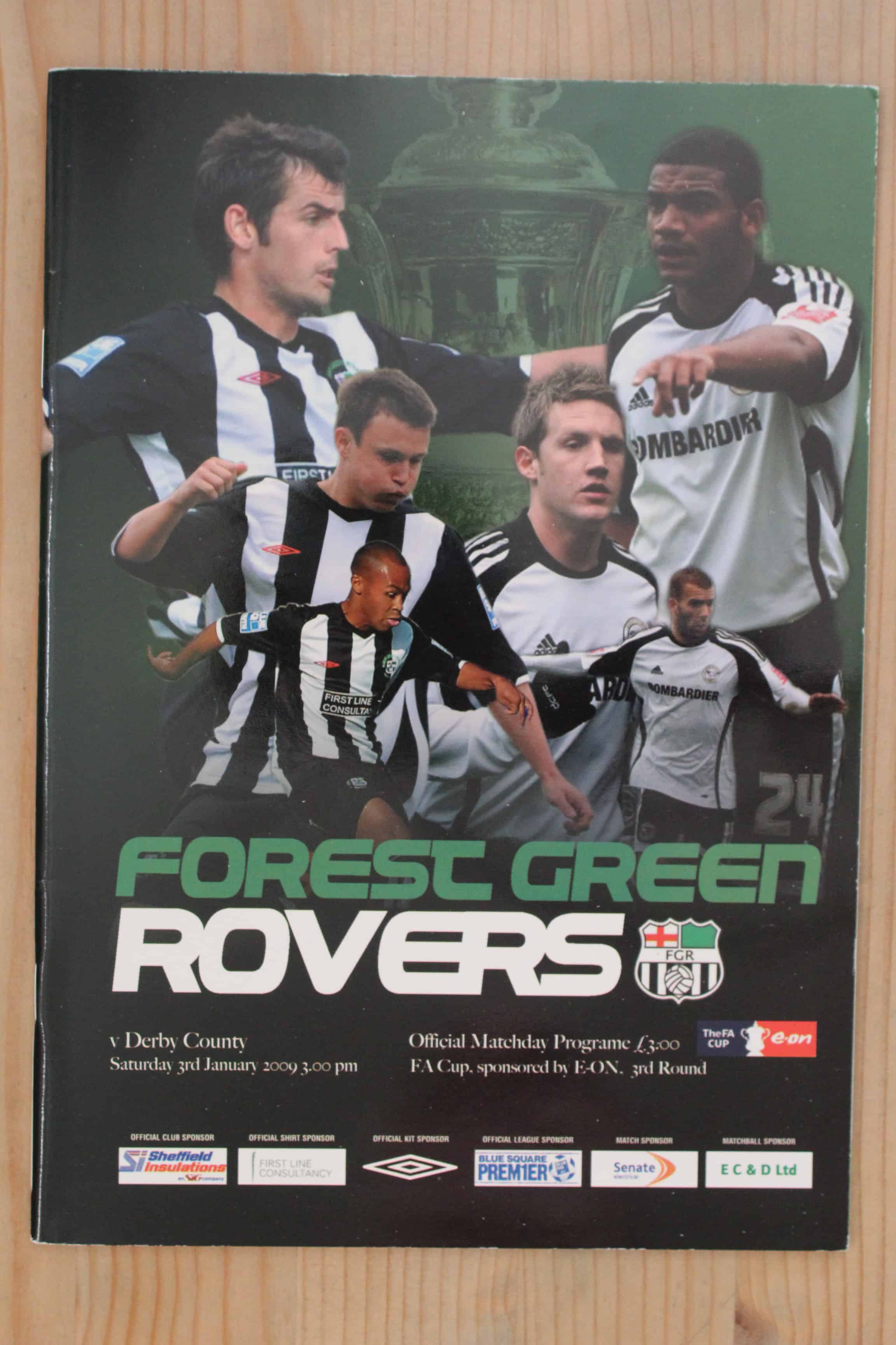 Forest Green Rovers v Derby County FC