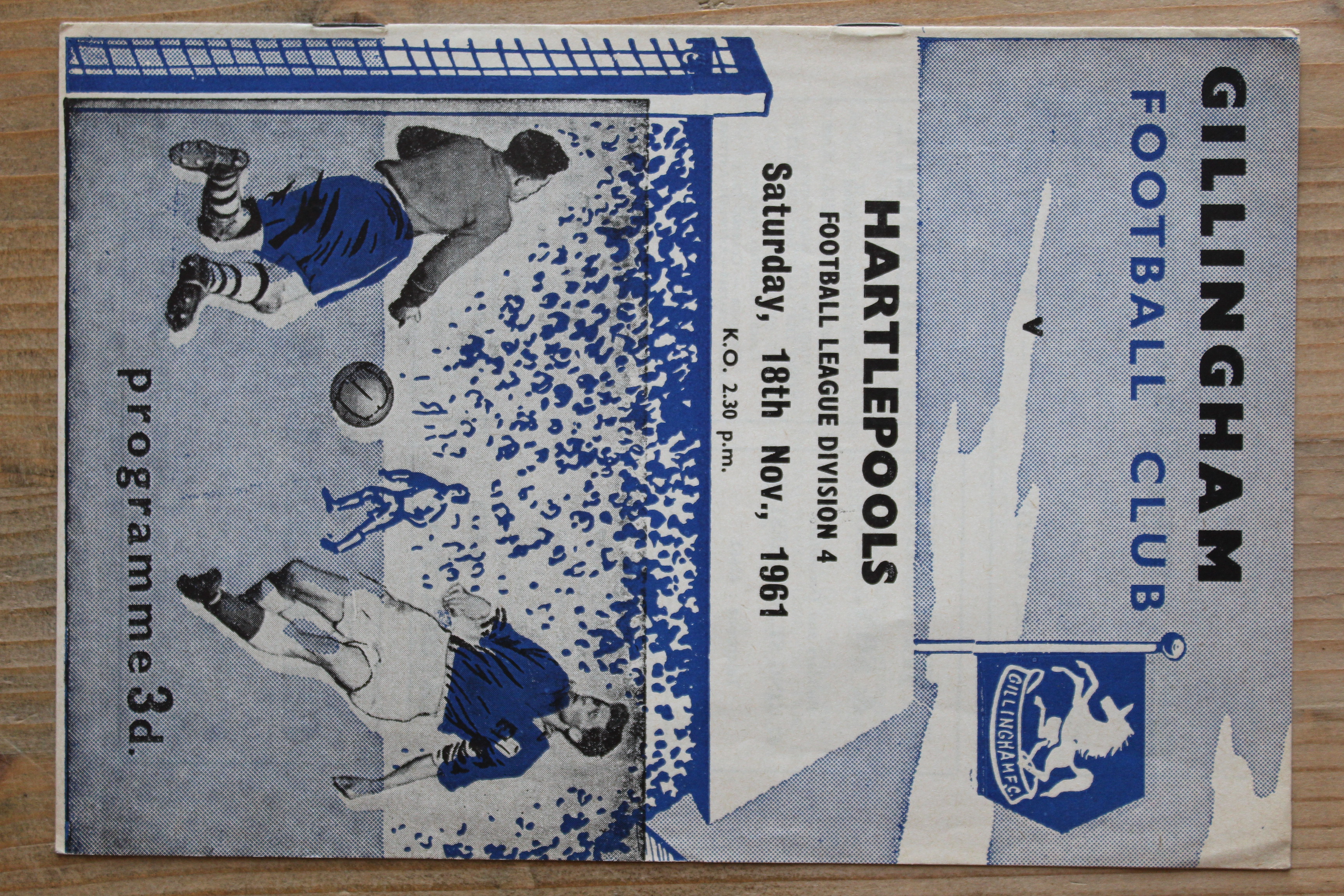 Gillingham FC v Hartlepool United