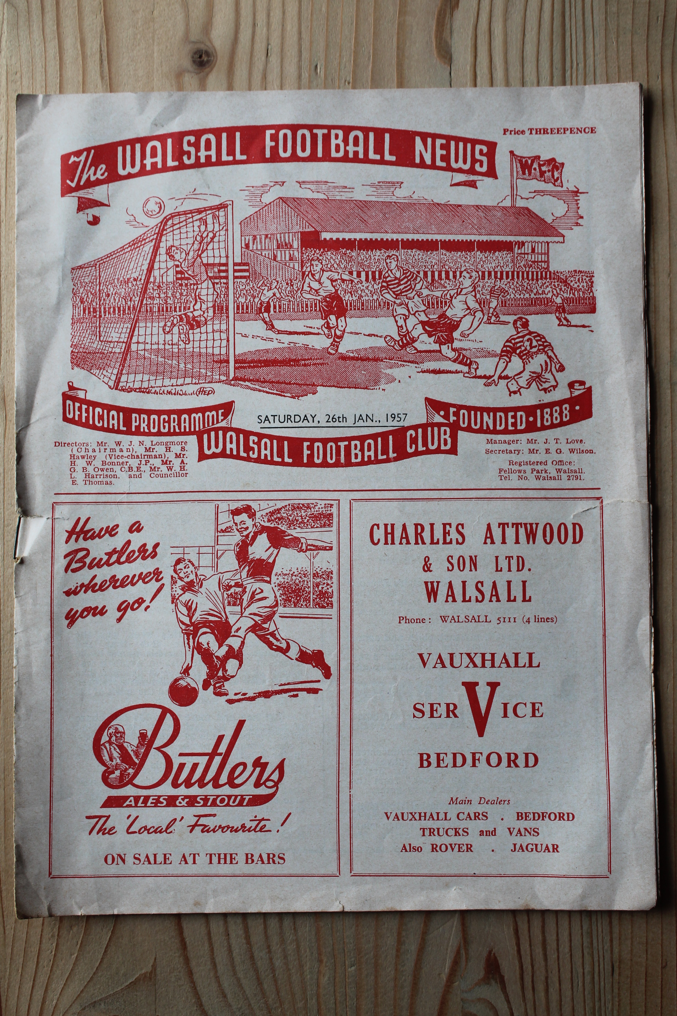 Walsall FC v Norwich City FC