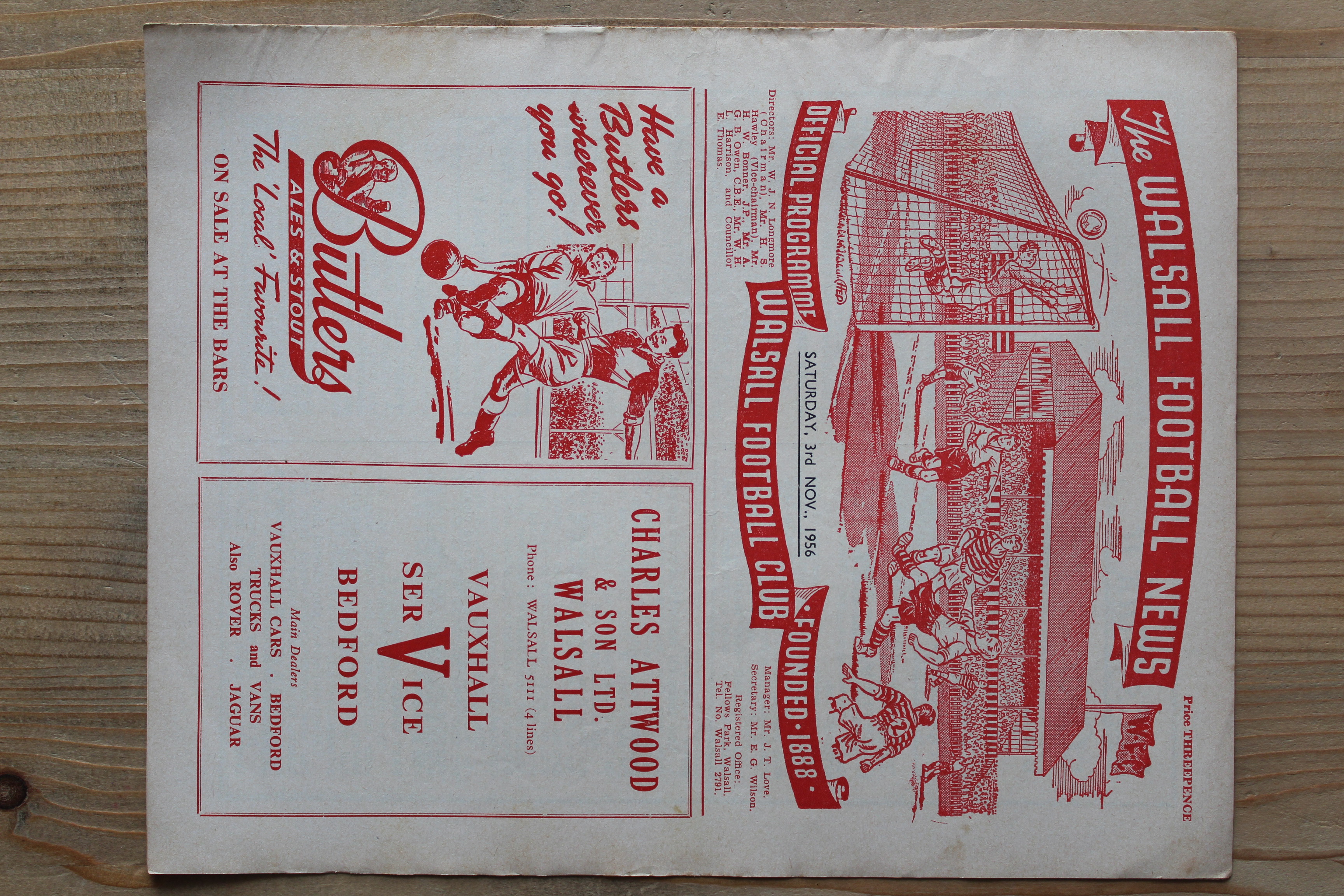 Walsall FC v Northampton Town FC