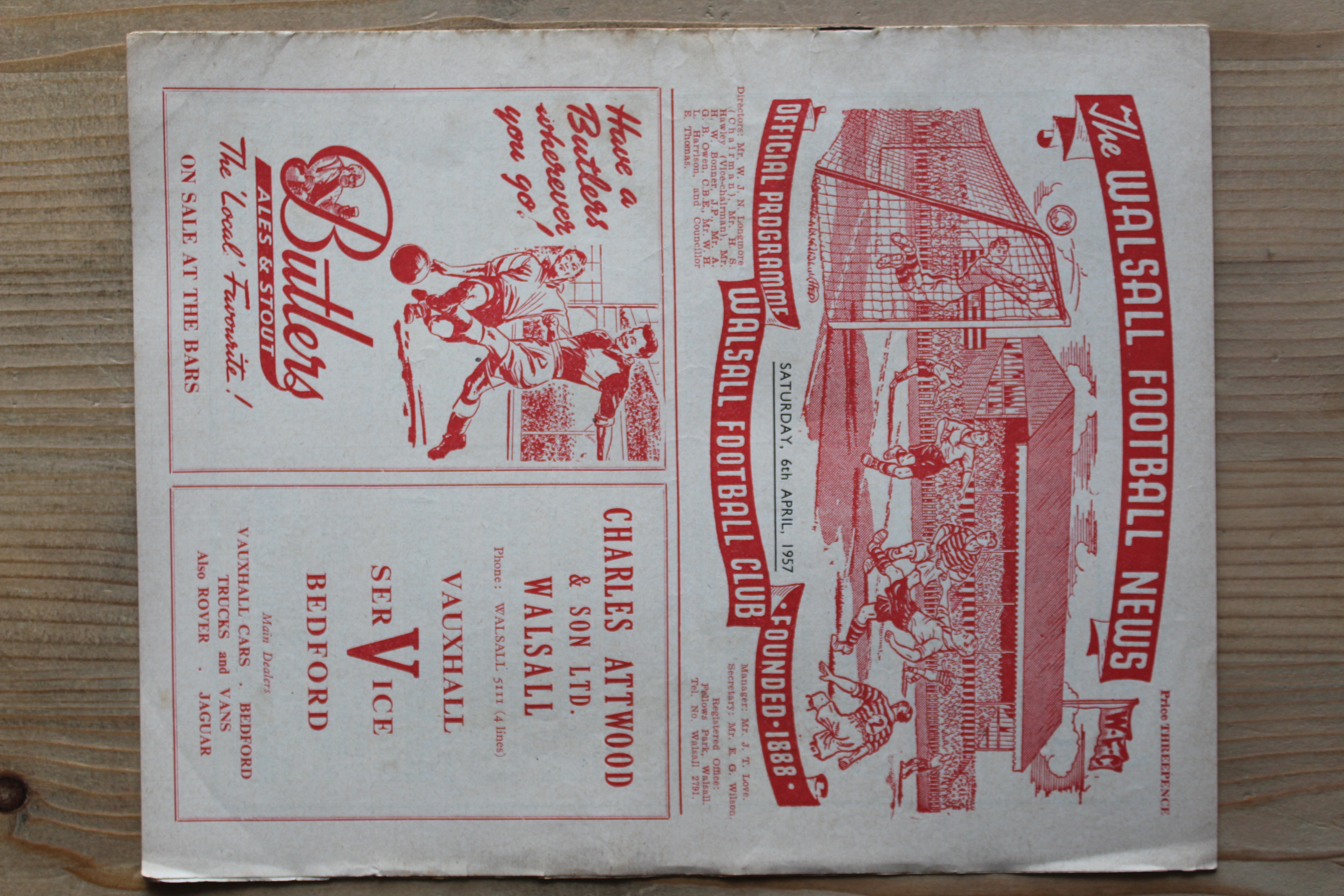 Walsall FC v Exeter City FC