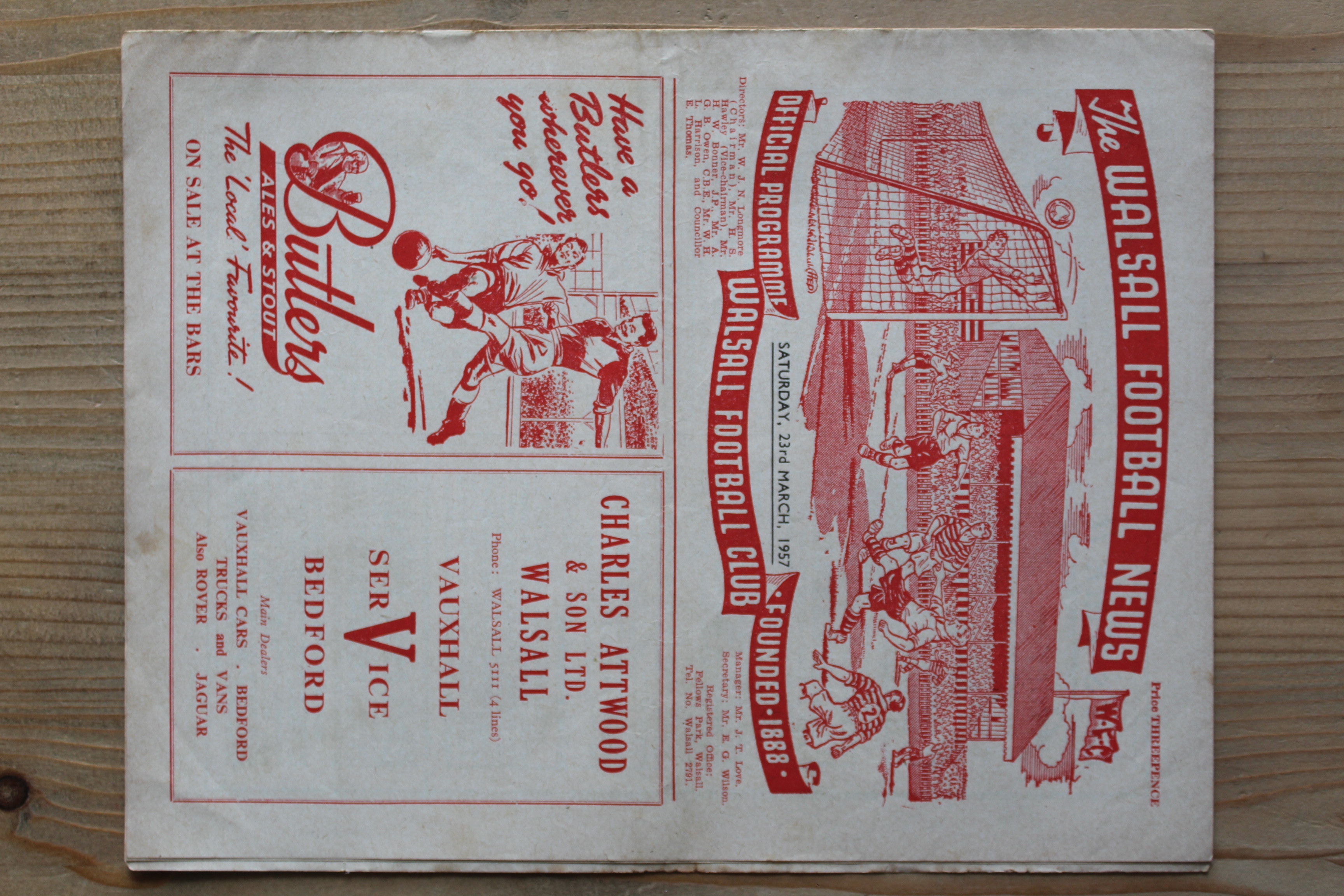 Walsall FC v Southend United FC