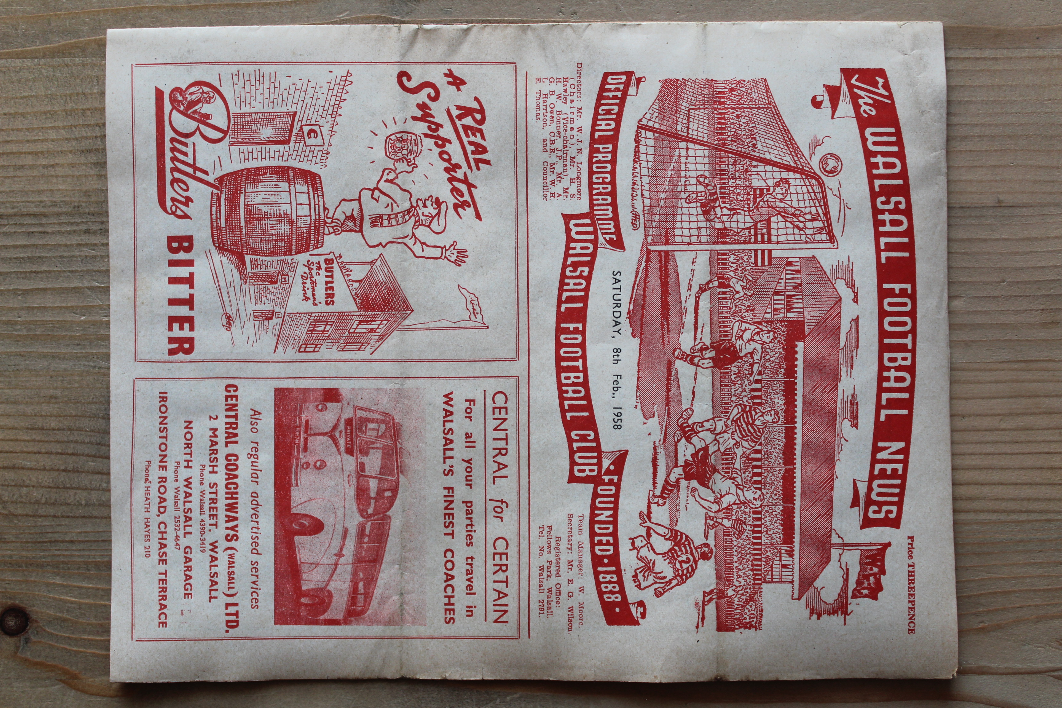 Walsall FC v Colchester United FC