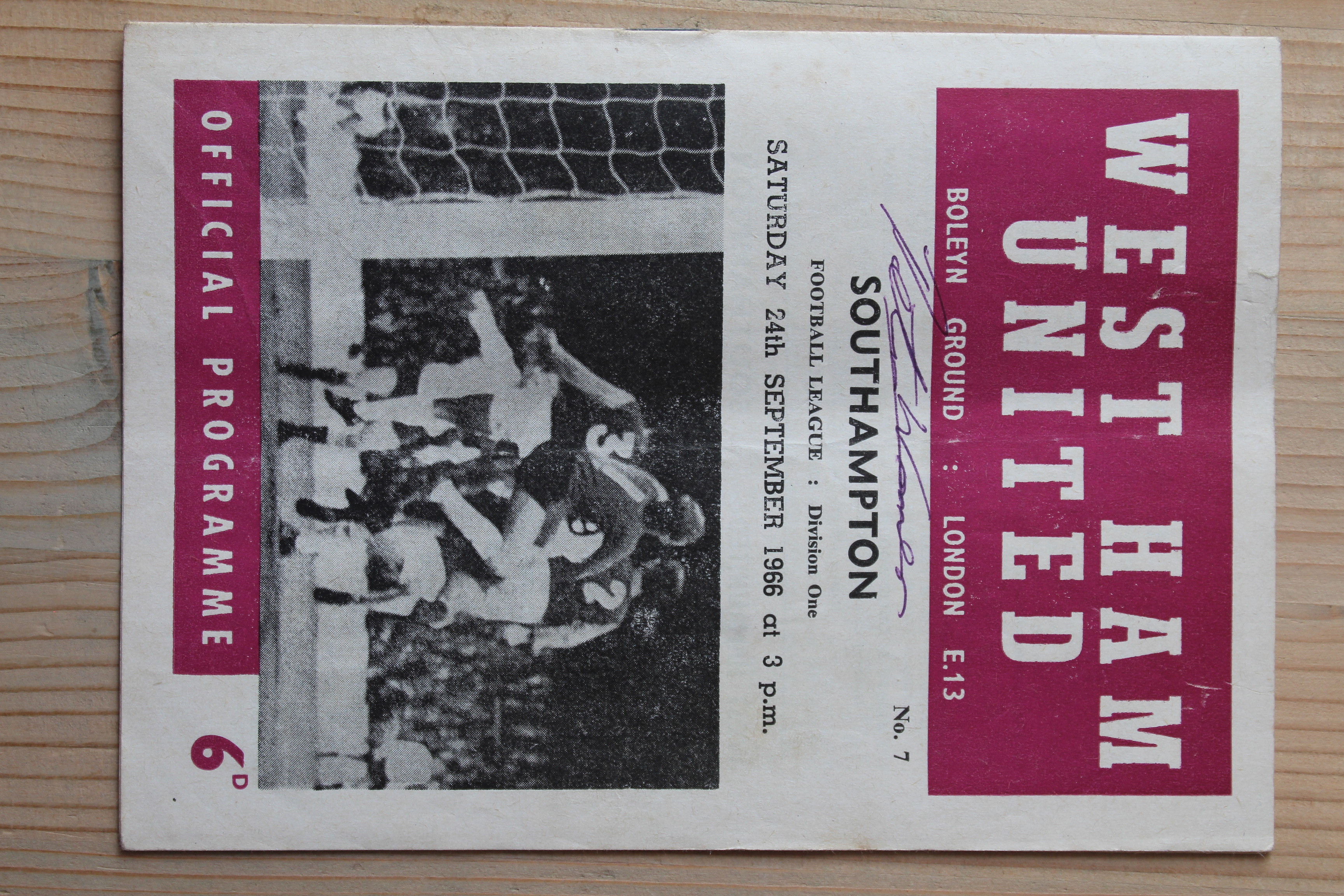 West Ham United FC v Southampton FC
