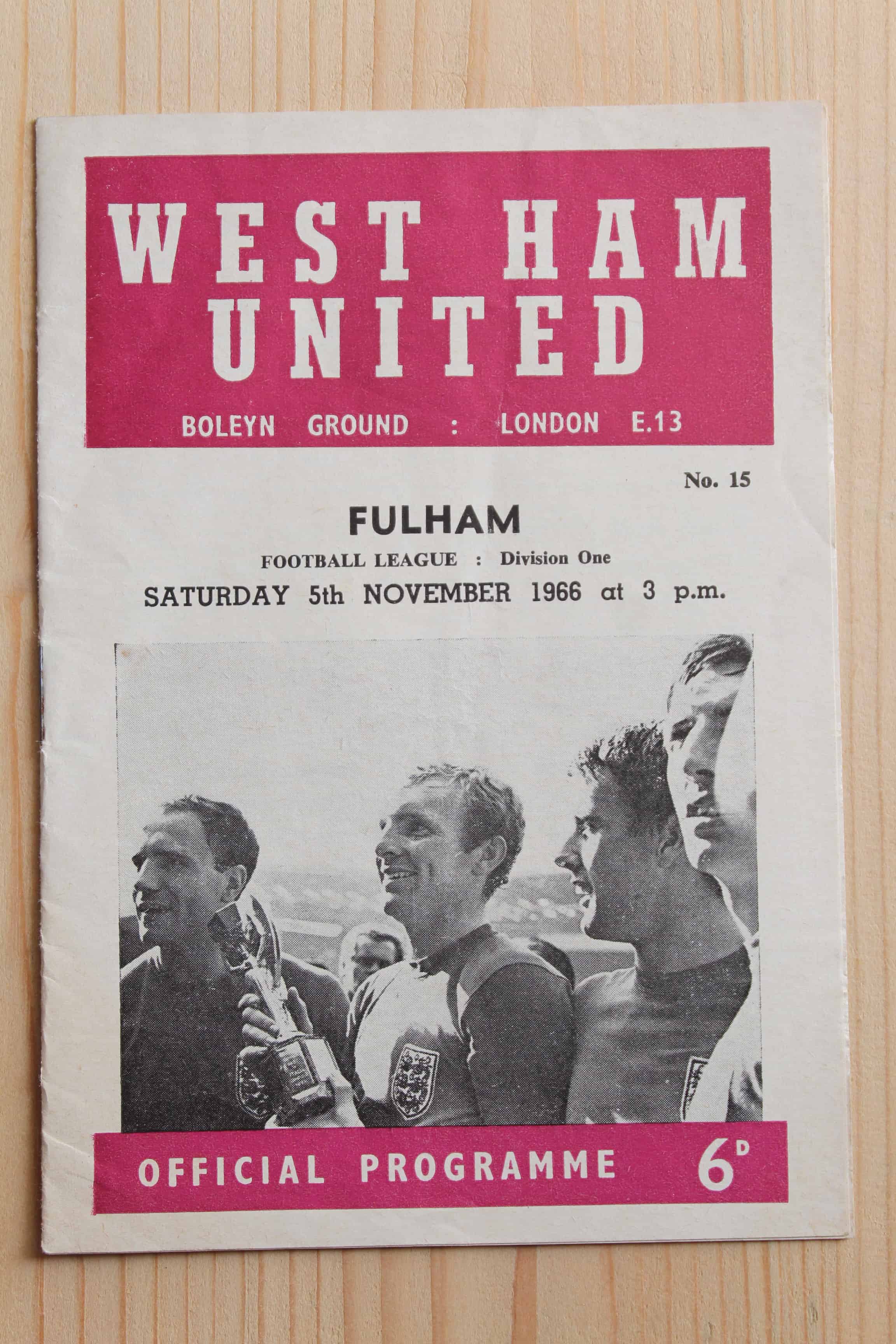 West Ham United FC v Fulham FC