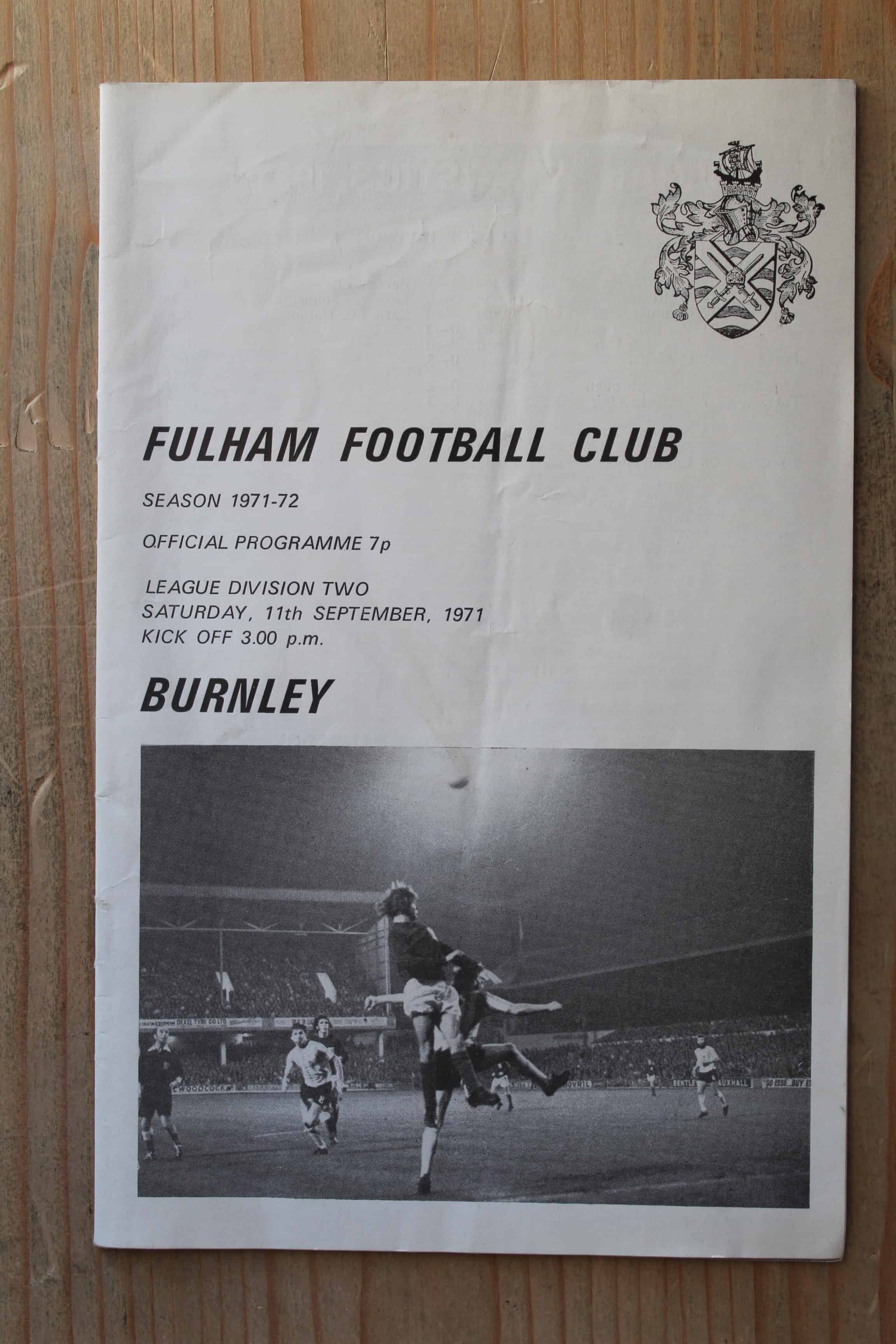 Fulham FC v Burnley FC