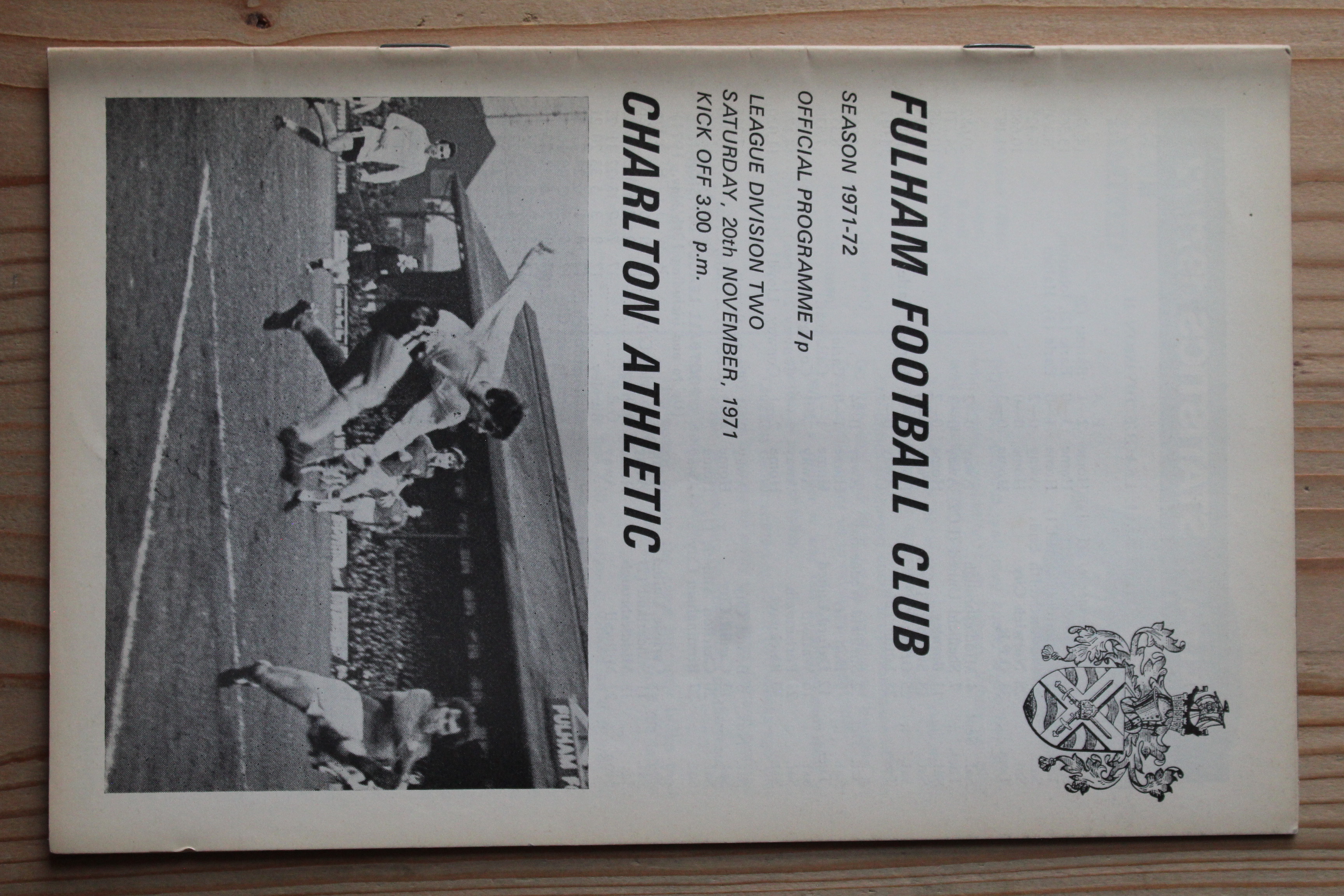 Fulham FC v Charlton Athletic FC