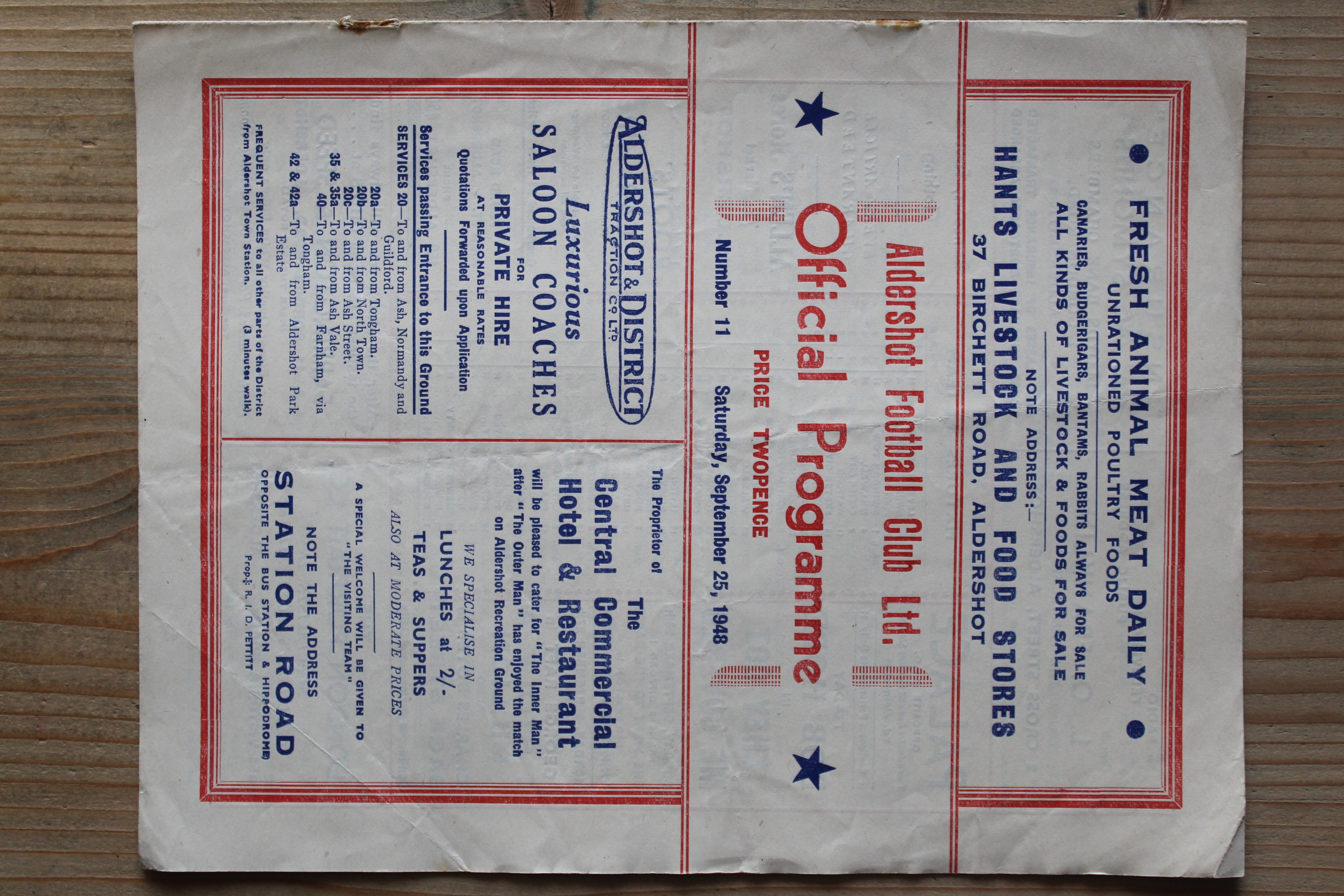 Aldershot F.C v Southend United FC