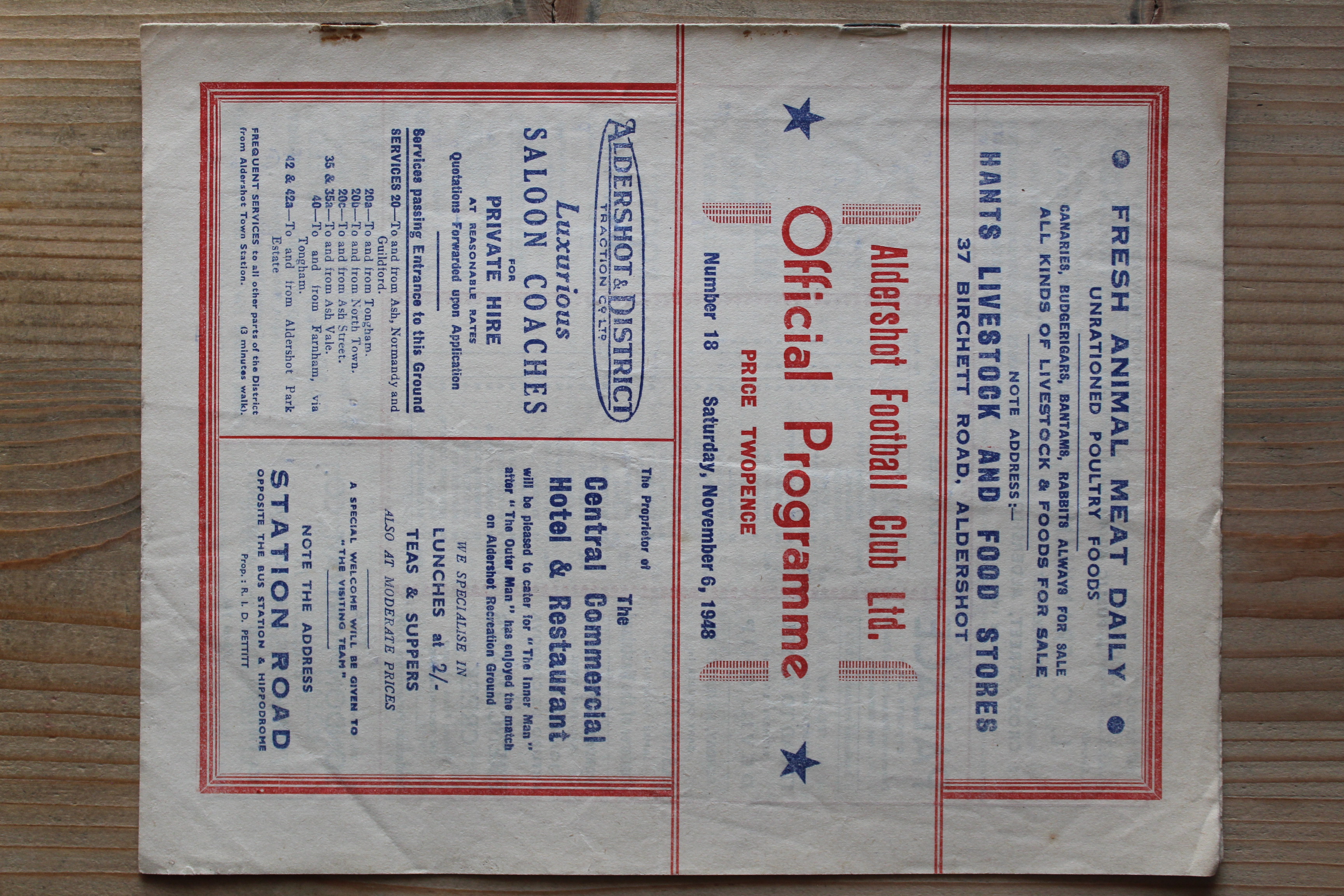 Aldershot F.C v Bristol Rovers FC