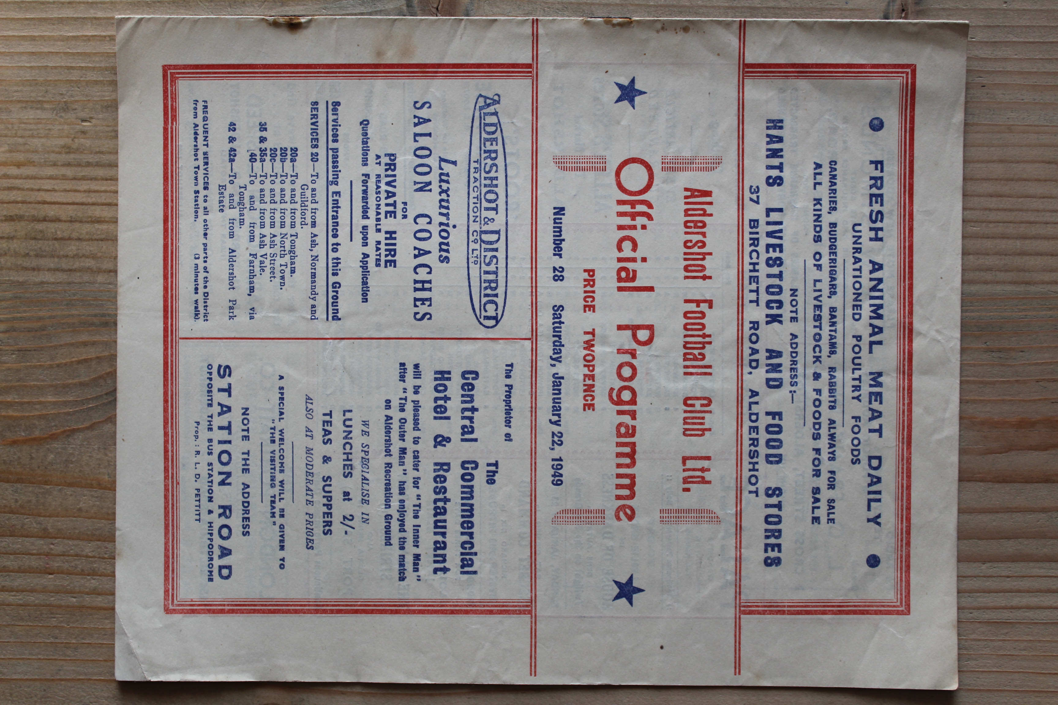 Aldershot F.C v Watford FC