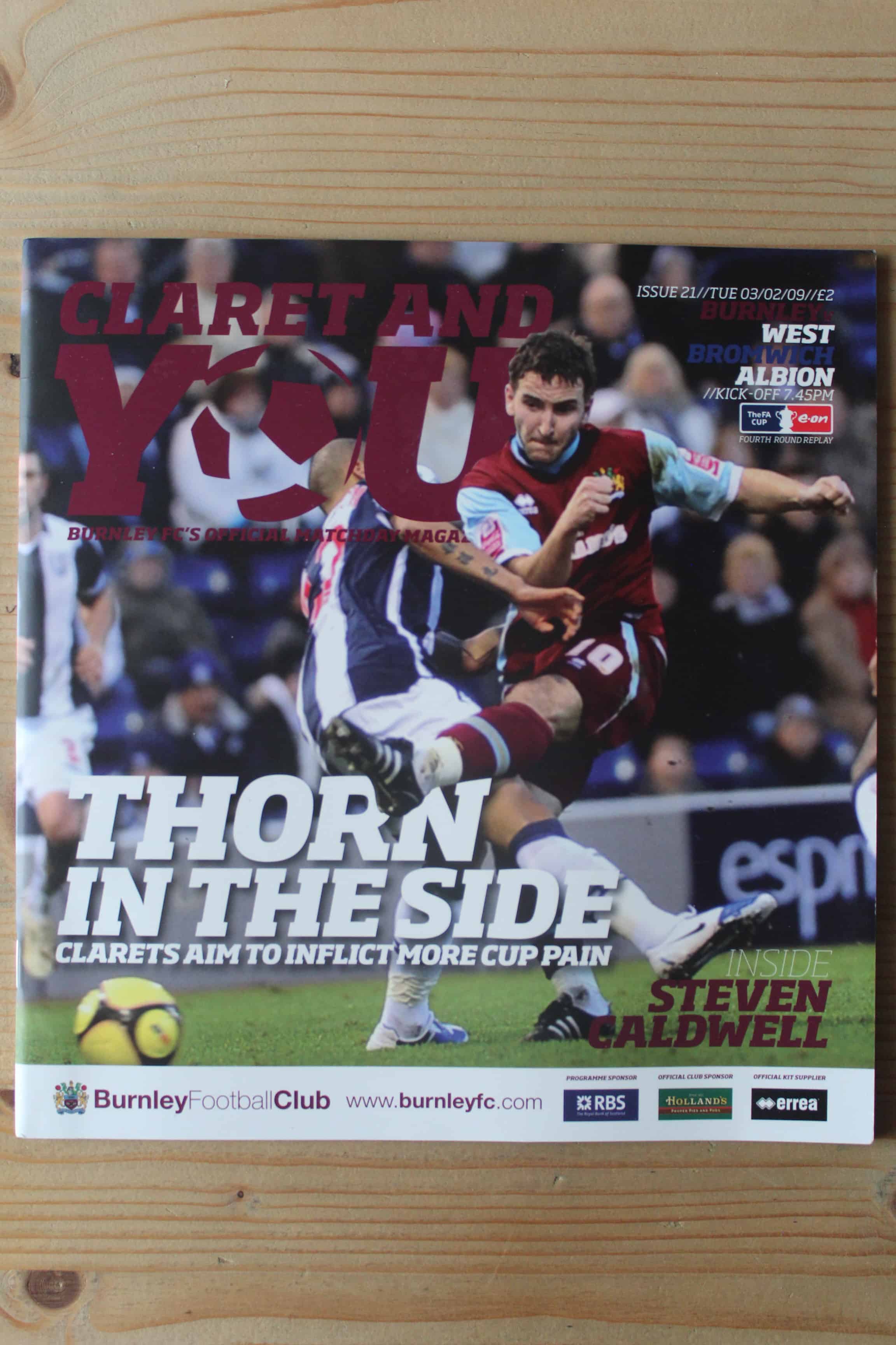 Burnley FC v West Bromwich Albion FC 