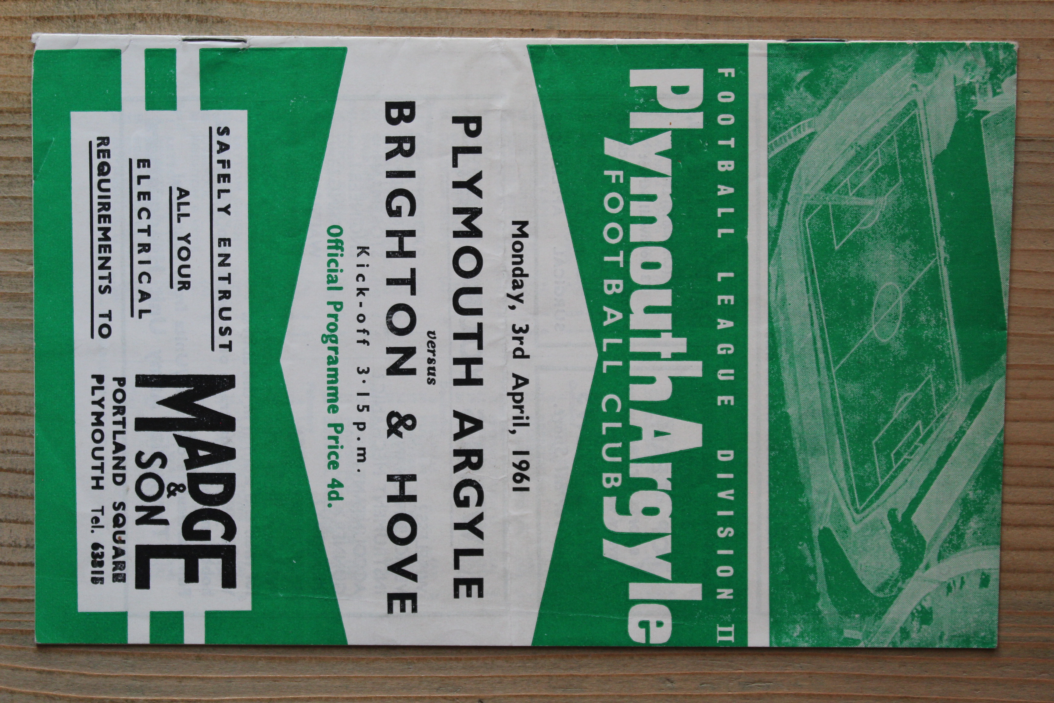 Plymouth Argyle FC v Brighton & Hove Albion FC