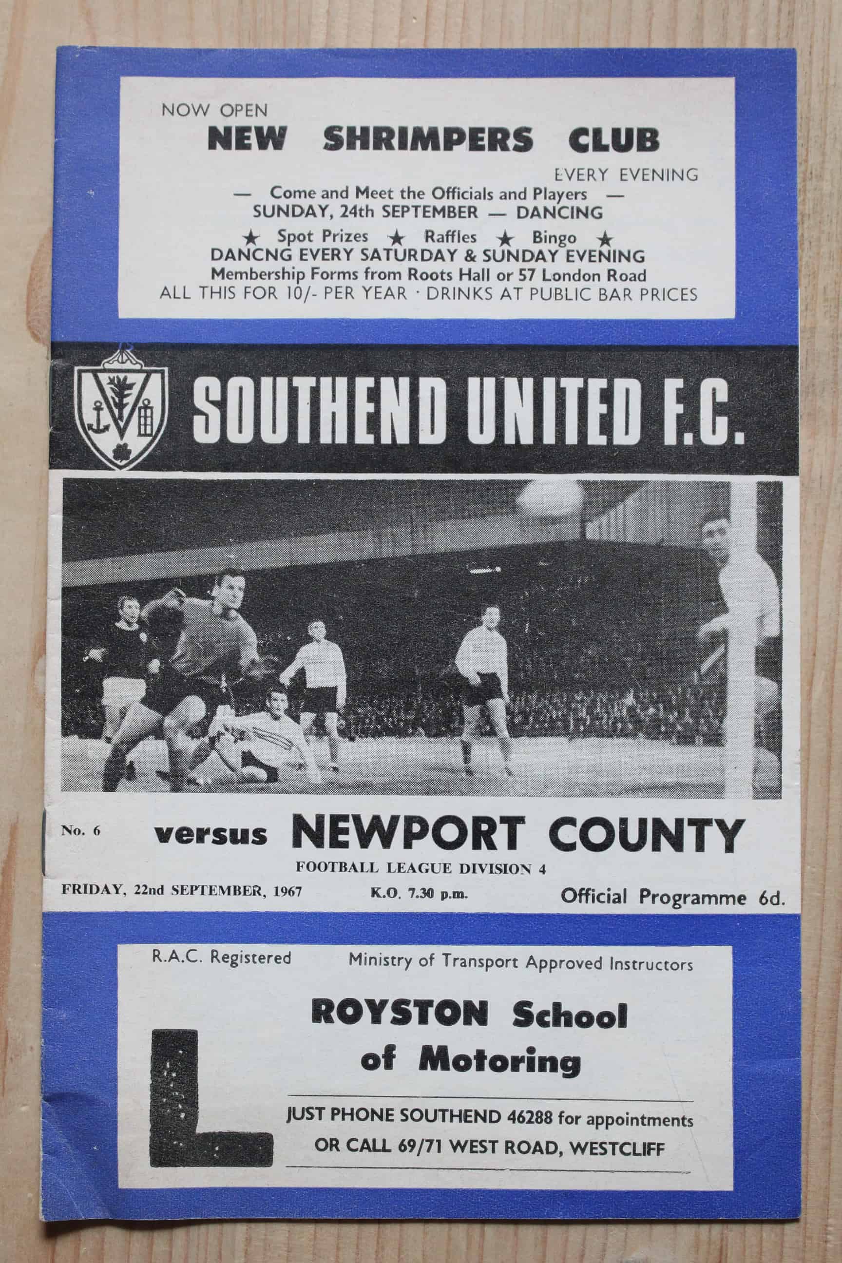 Southend United FC v Newport County