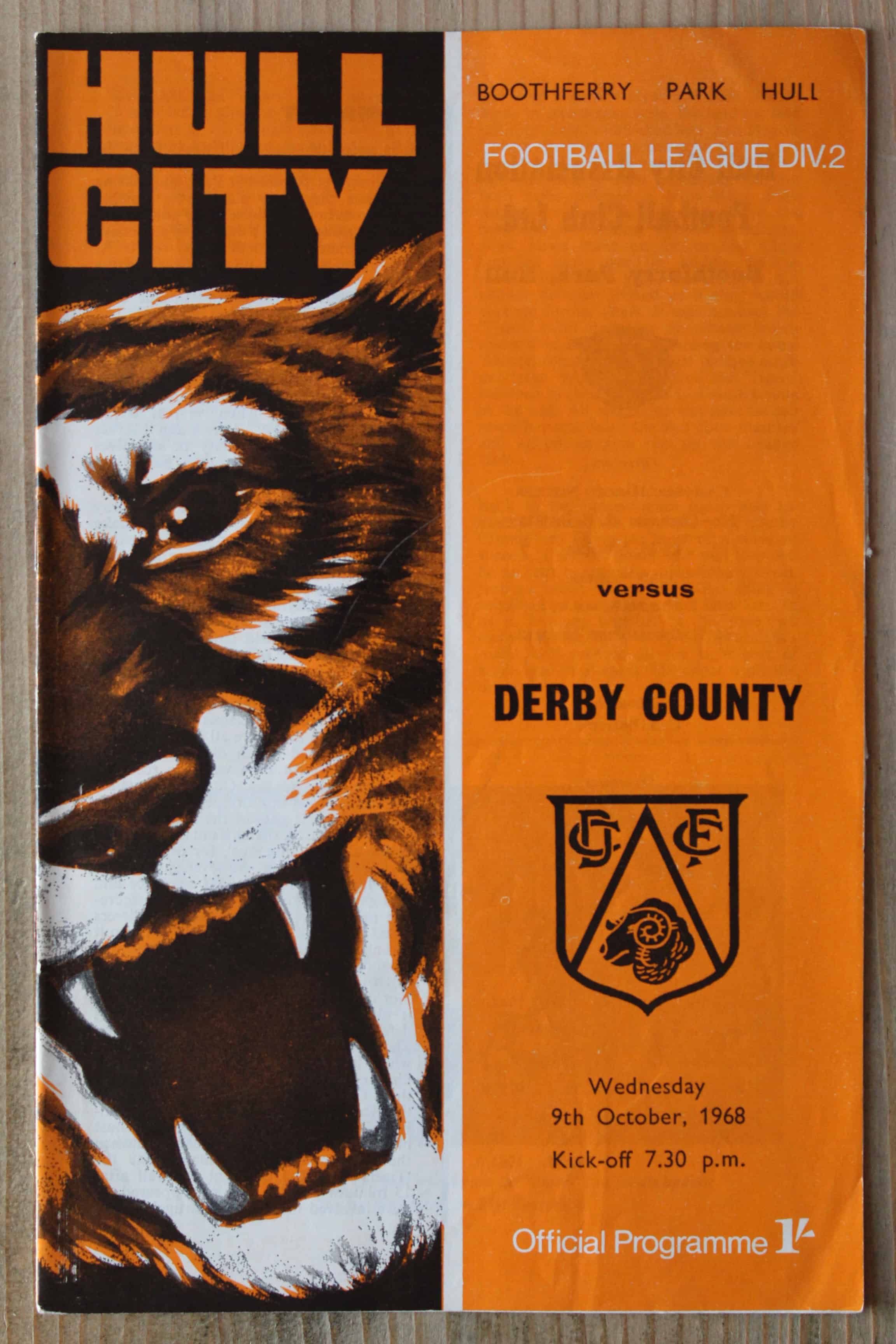 Hull City FC v Derby County FC