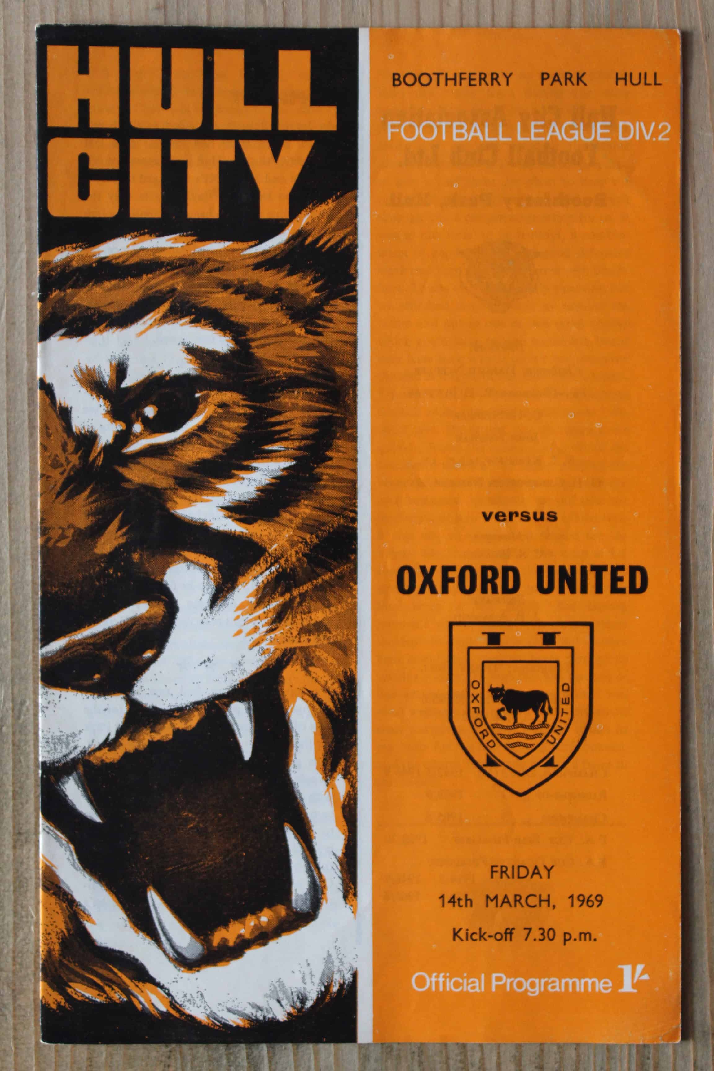 Hull City FC v Oxford United FC