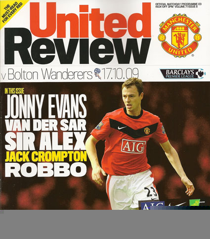 Manchester United FC v Bolton Wanderers FC