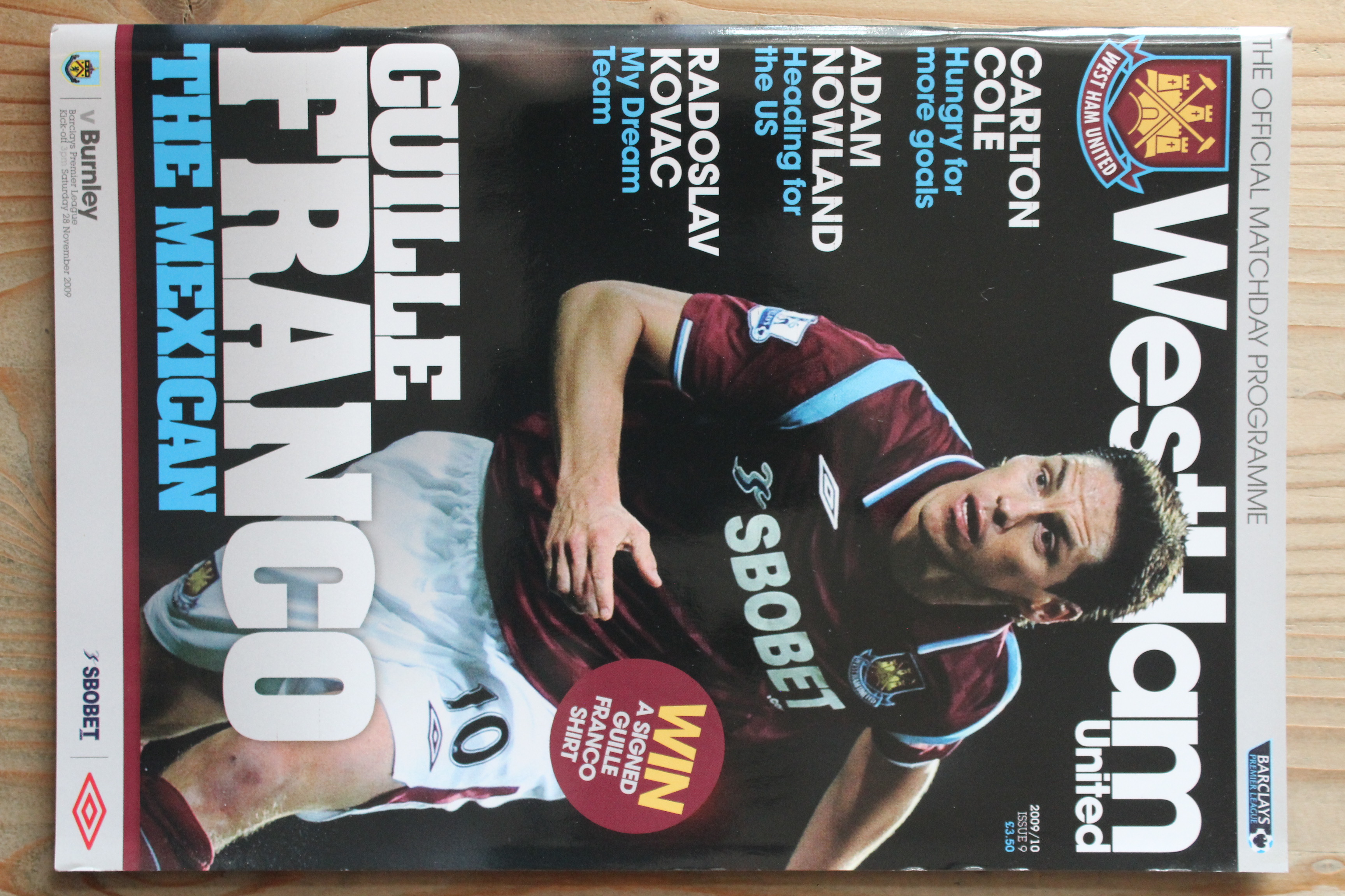 West Ham United FC v Burnley FC