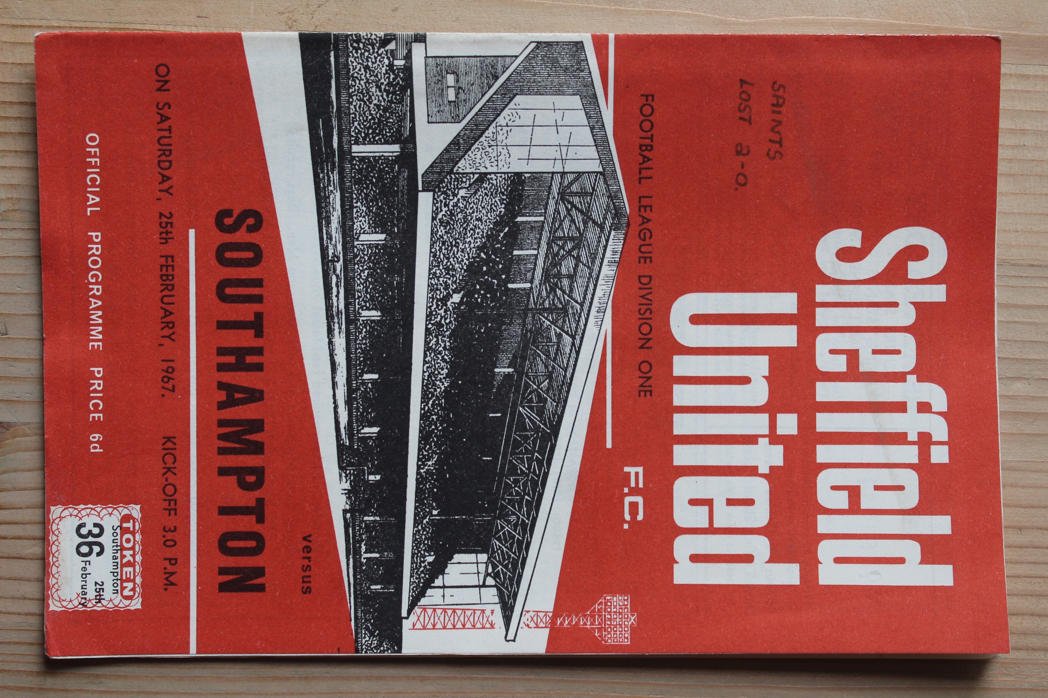Sheffield United FC v Southampton FC
