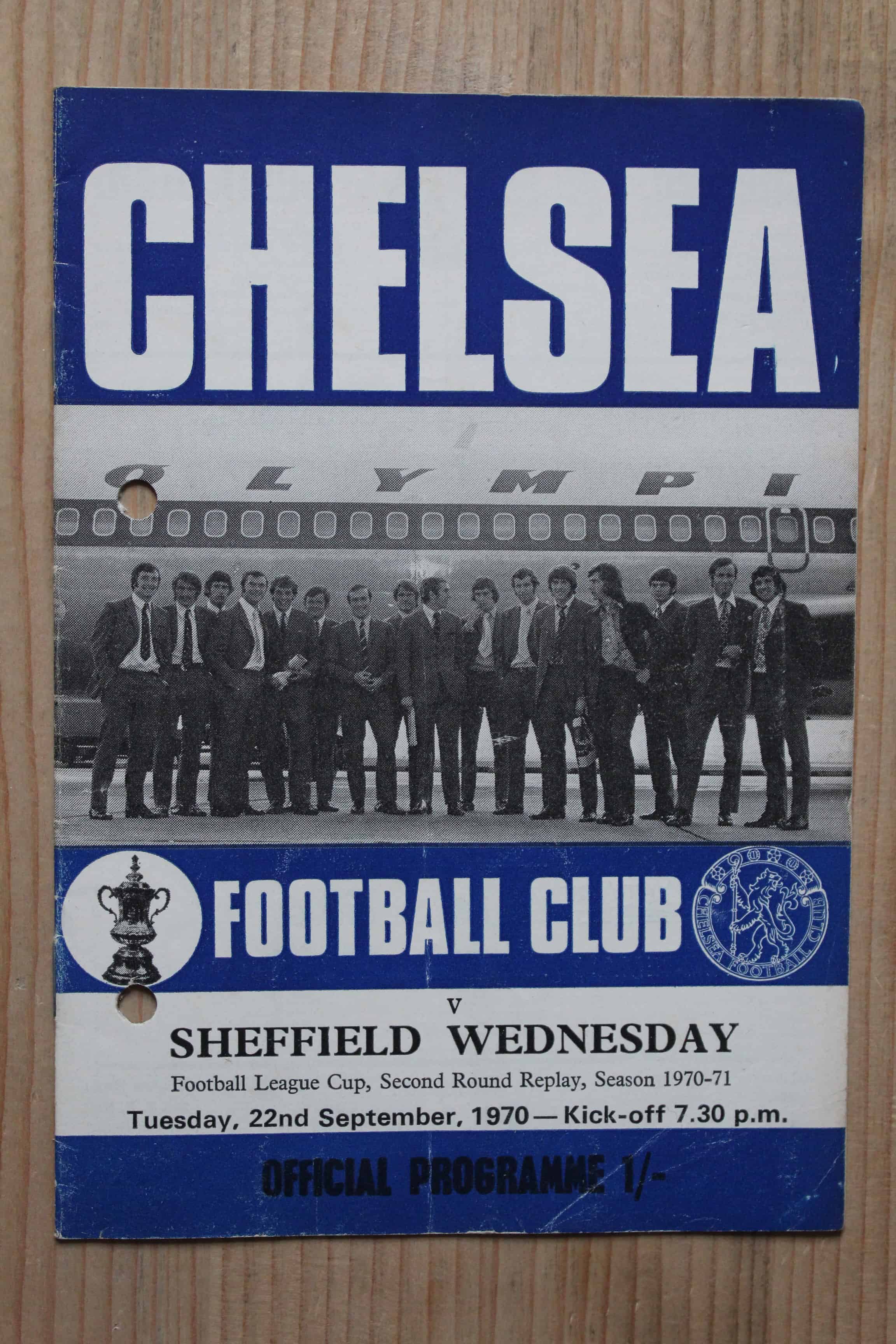 Chelsea FC v Sheffield Wednesday FC 