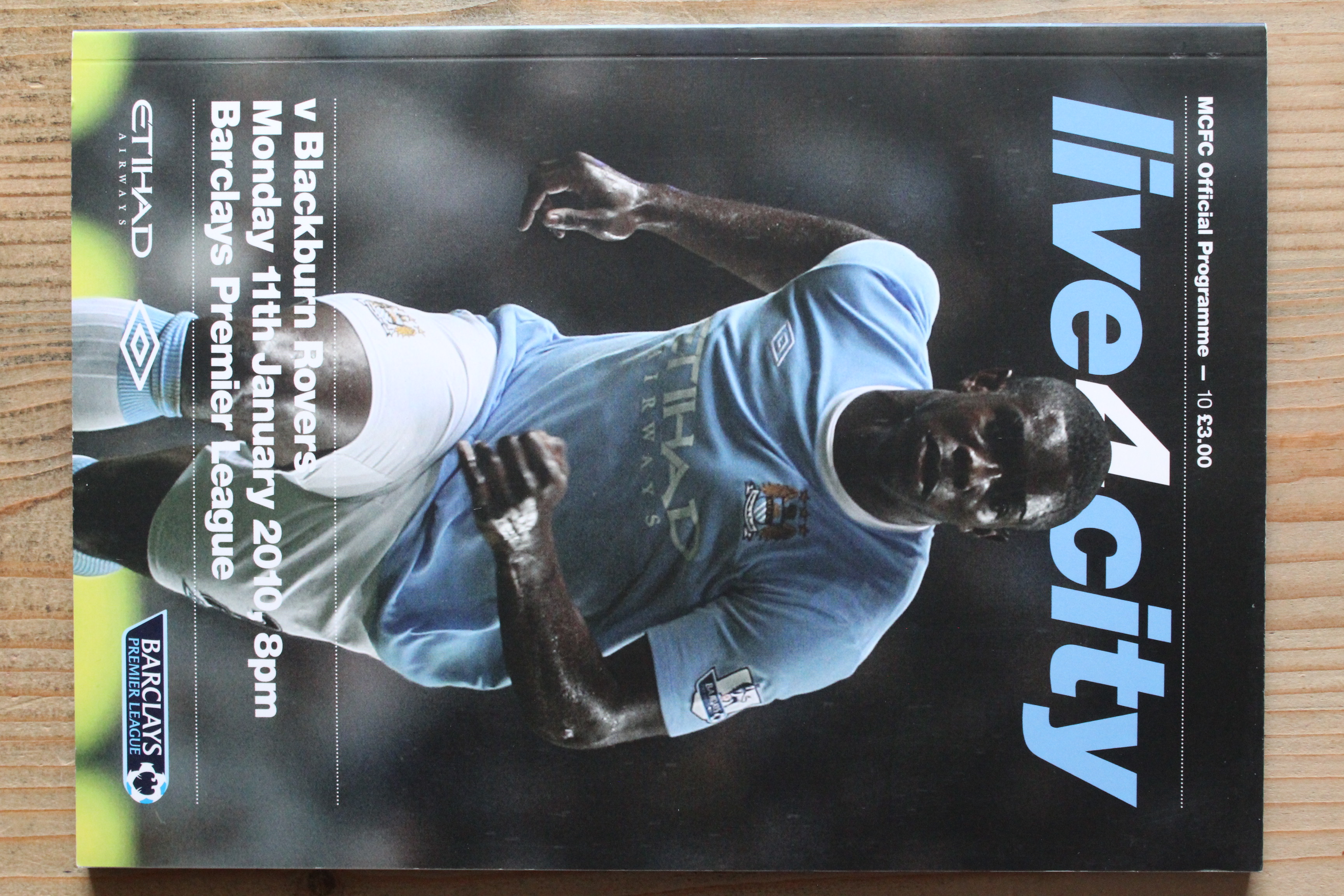 Manchester City FC v Blackburn Rovers FC