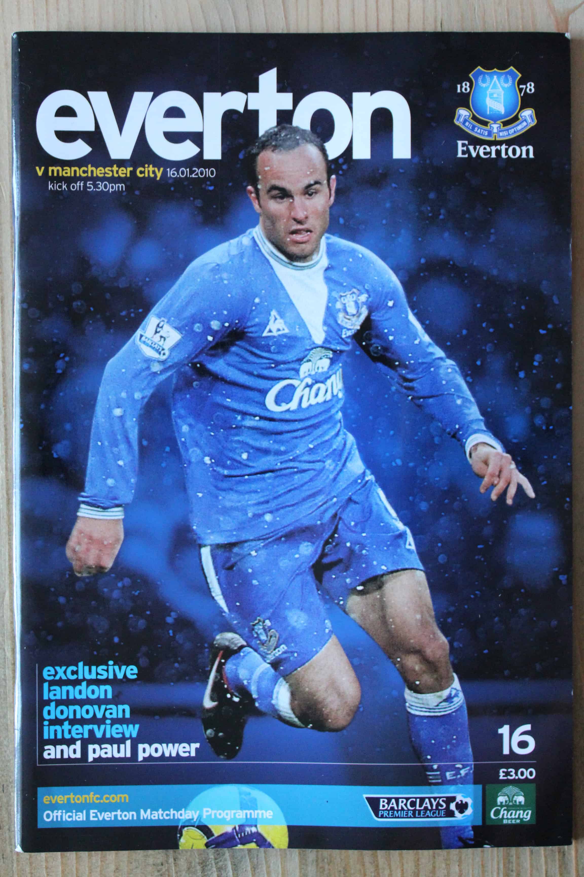Everton FC v Manchester City FC