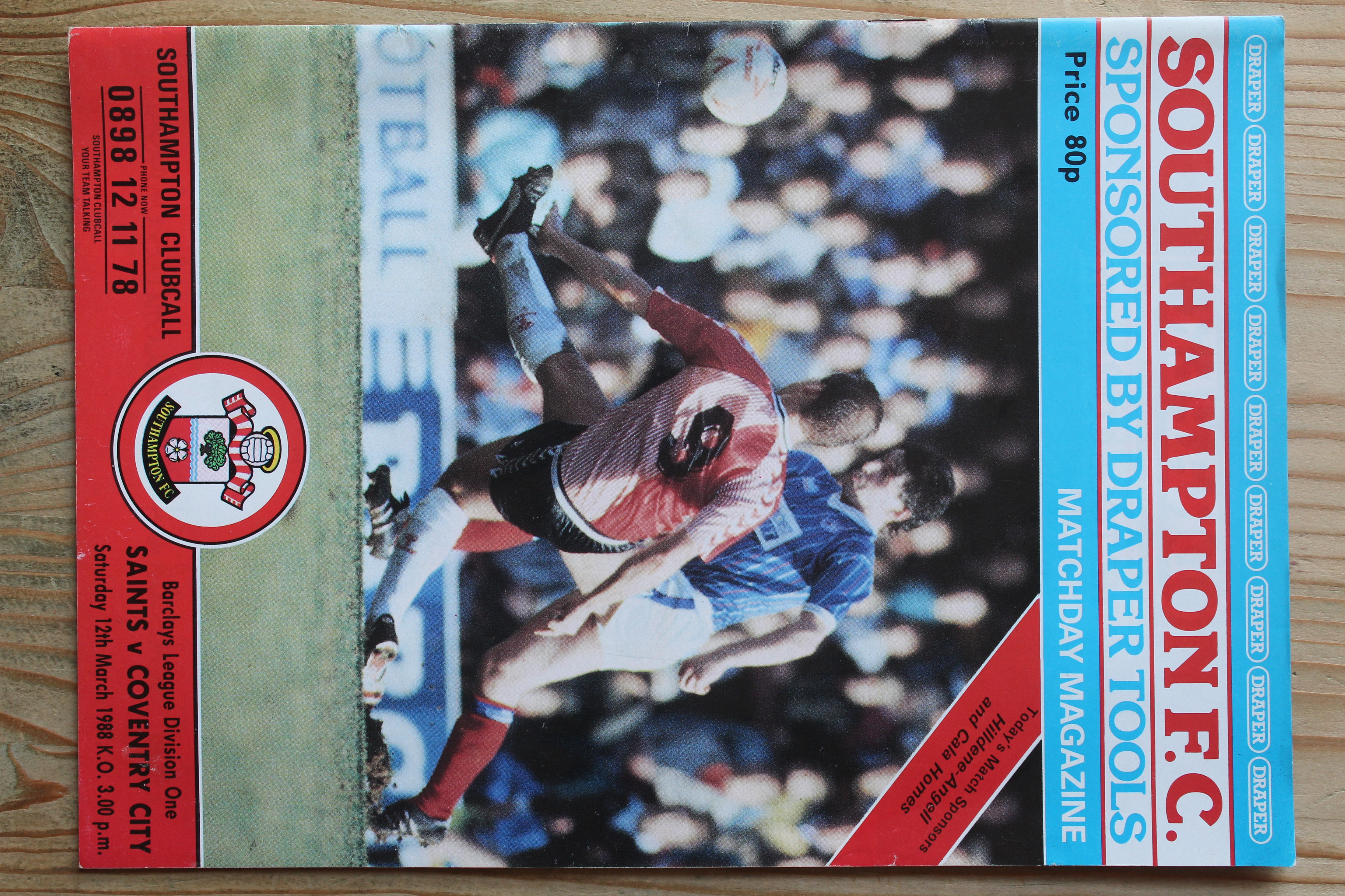 Southampton FC v Coventry City FC