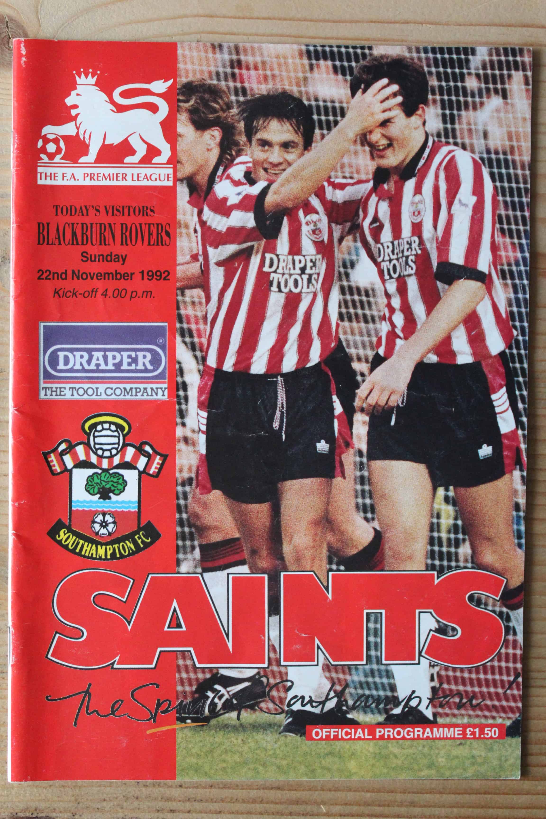 Southampton FC v Blackburn Rovers FC