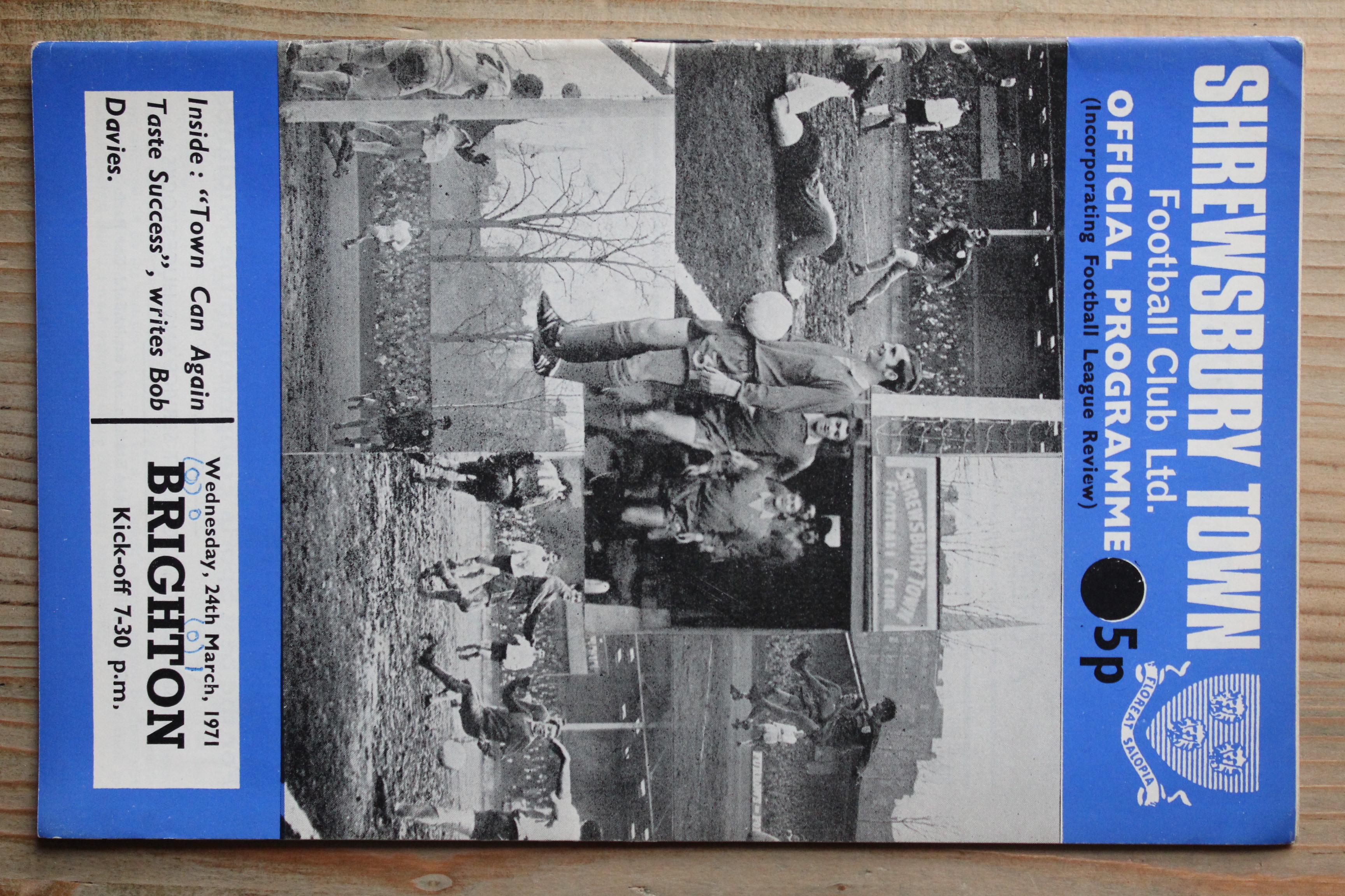 Shrewsbury Town FC v Brighton & Hove Albion FC