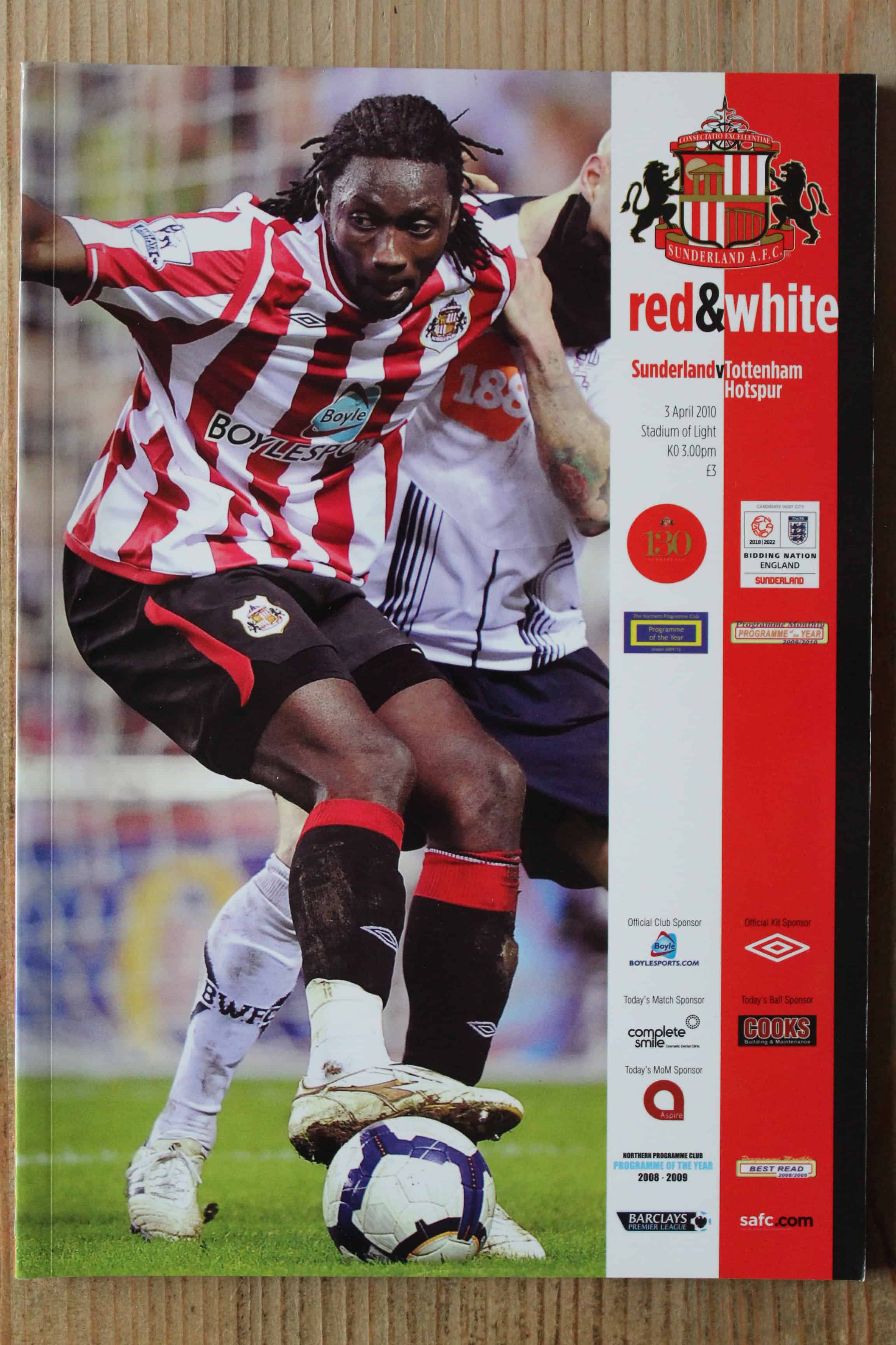 Sunderland FC v Tottenham Hotspur FC