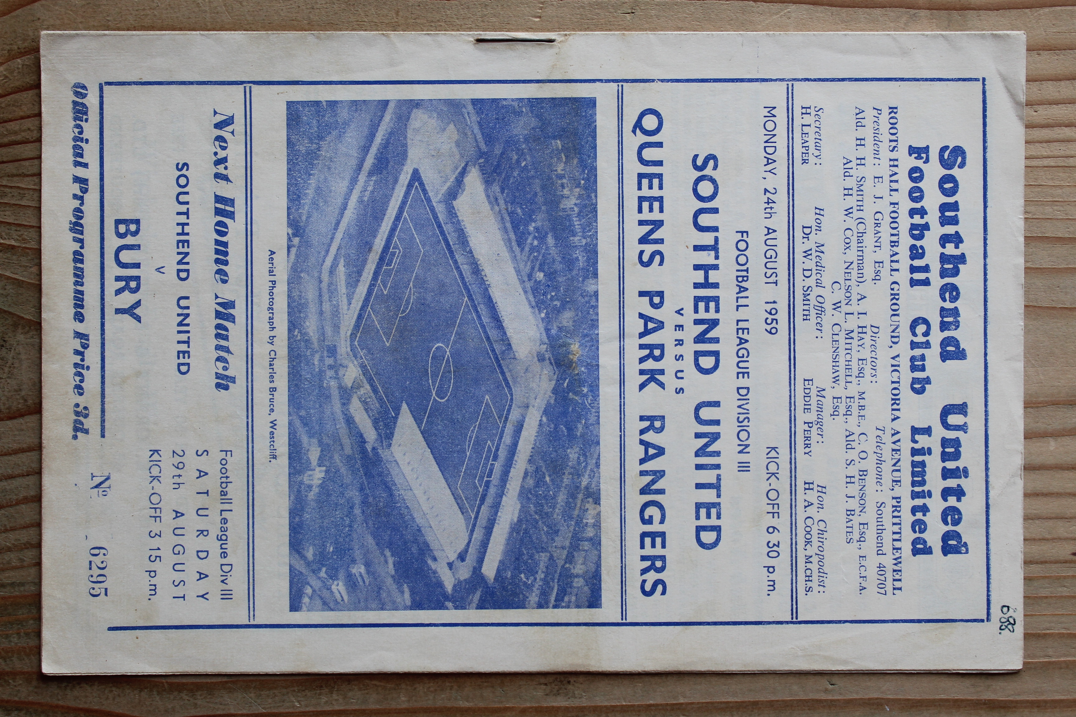 Southend United FC v Queens Park Rangers FC