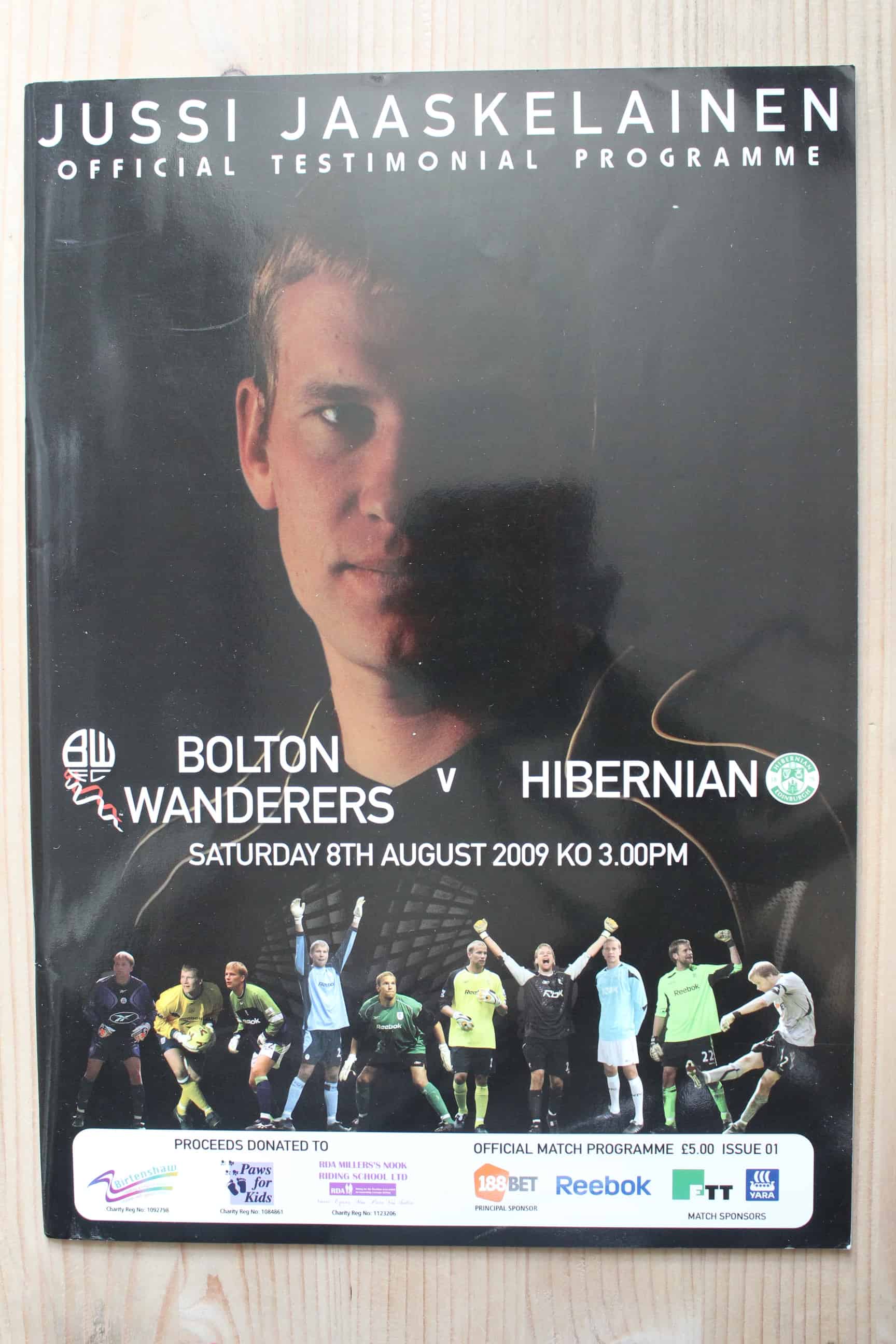 Bolton Wanderers FC v Hibernian FC