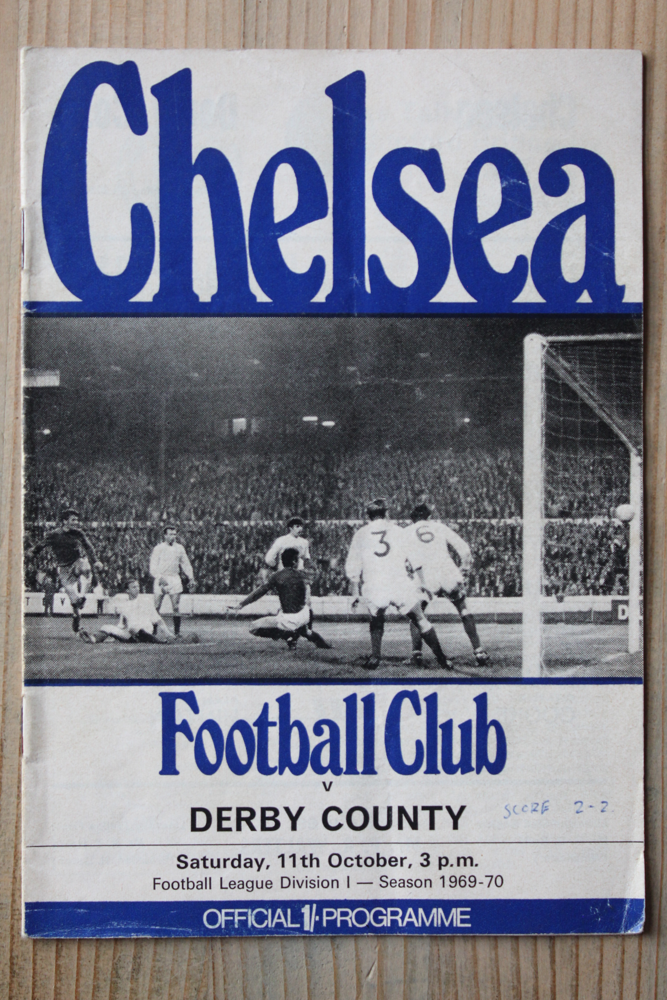Chelsea FC v Derby County FC