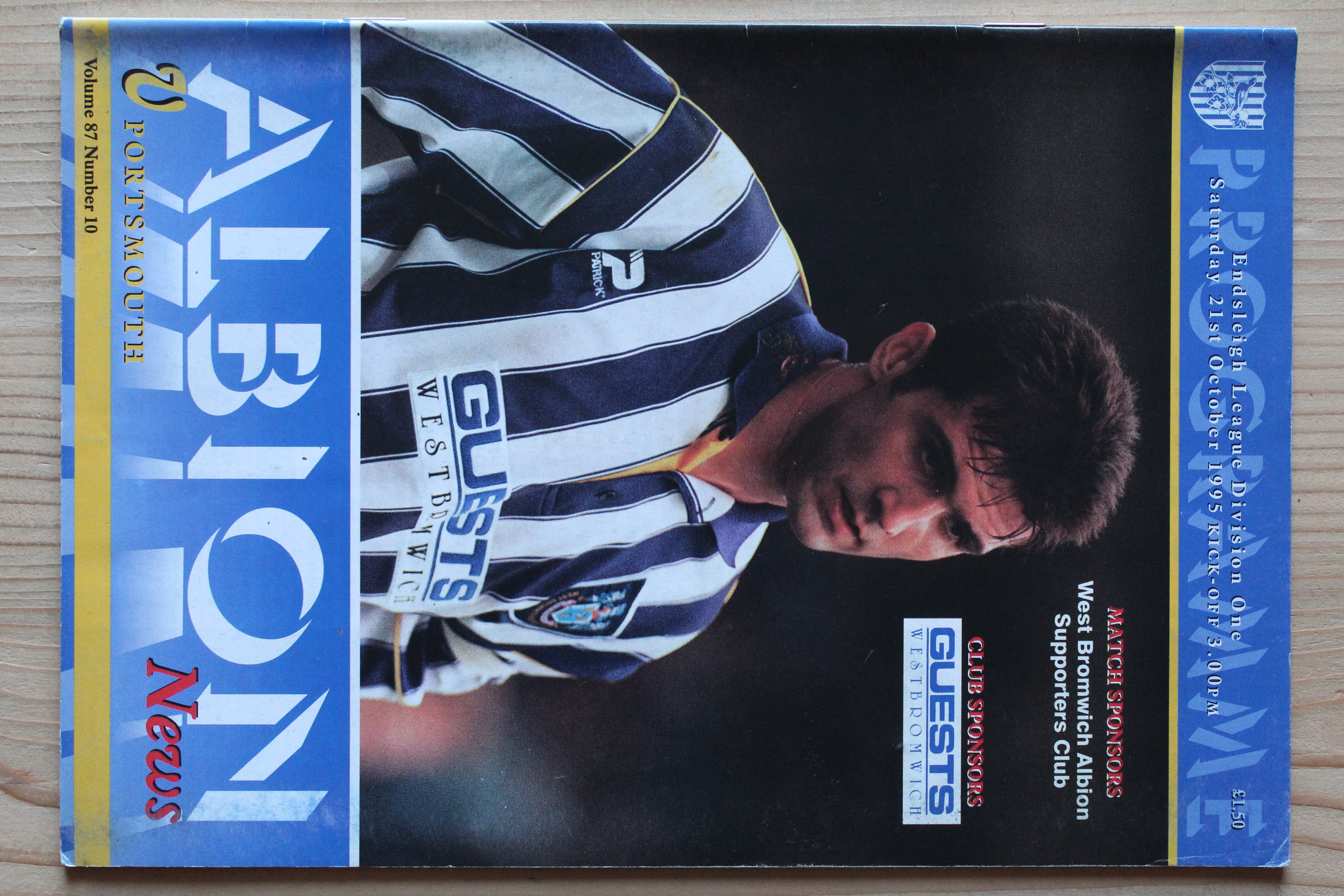 West Bromwich Albion FC  v Portsmouth FC