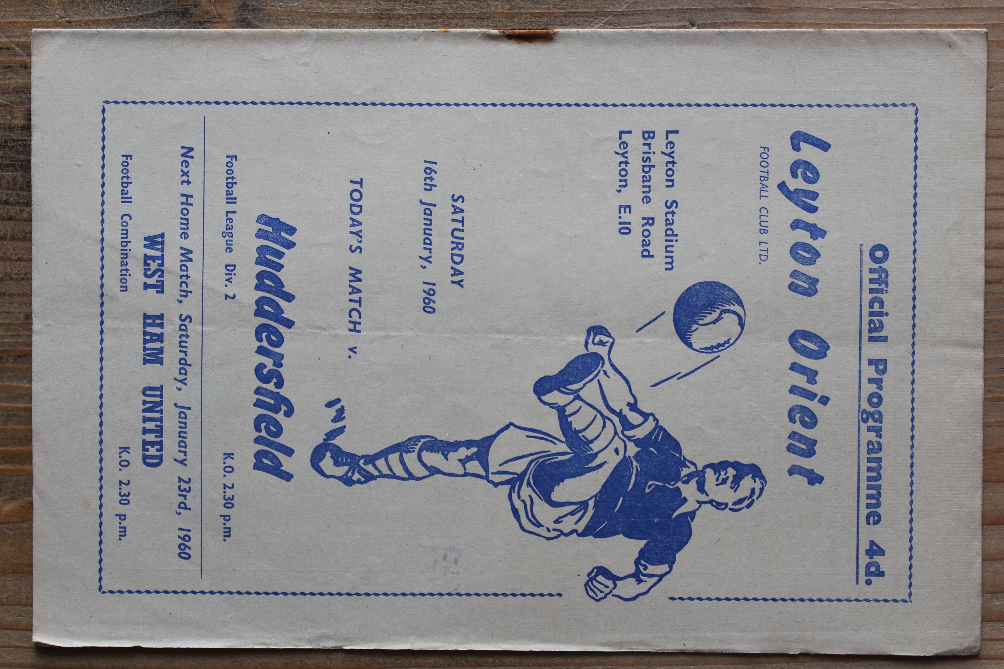 Leyton Orient FC v Portsmouth FC