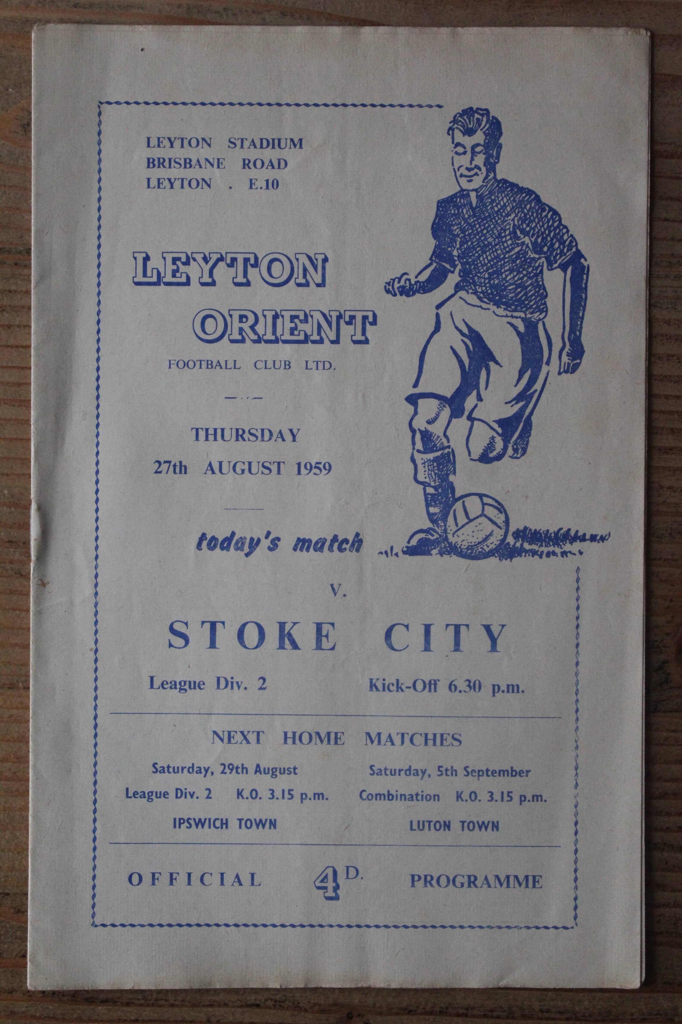 Leyton Orient FC v Stoke City FC