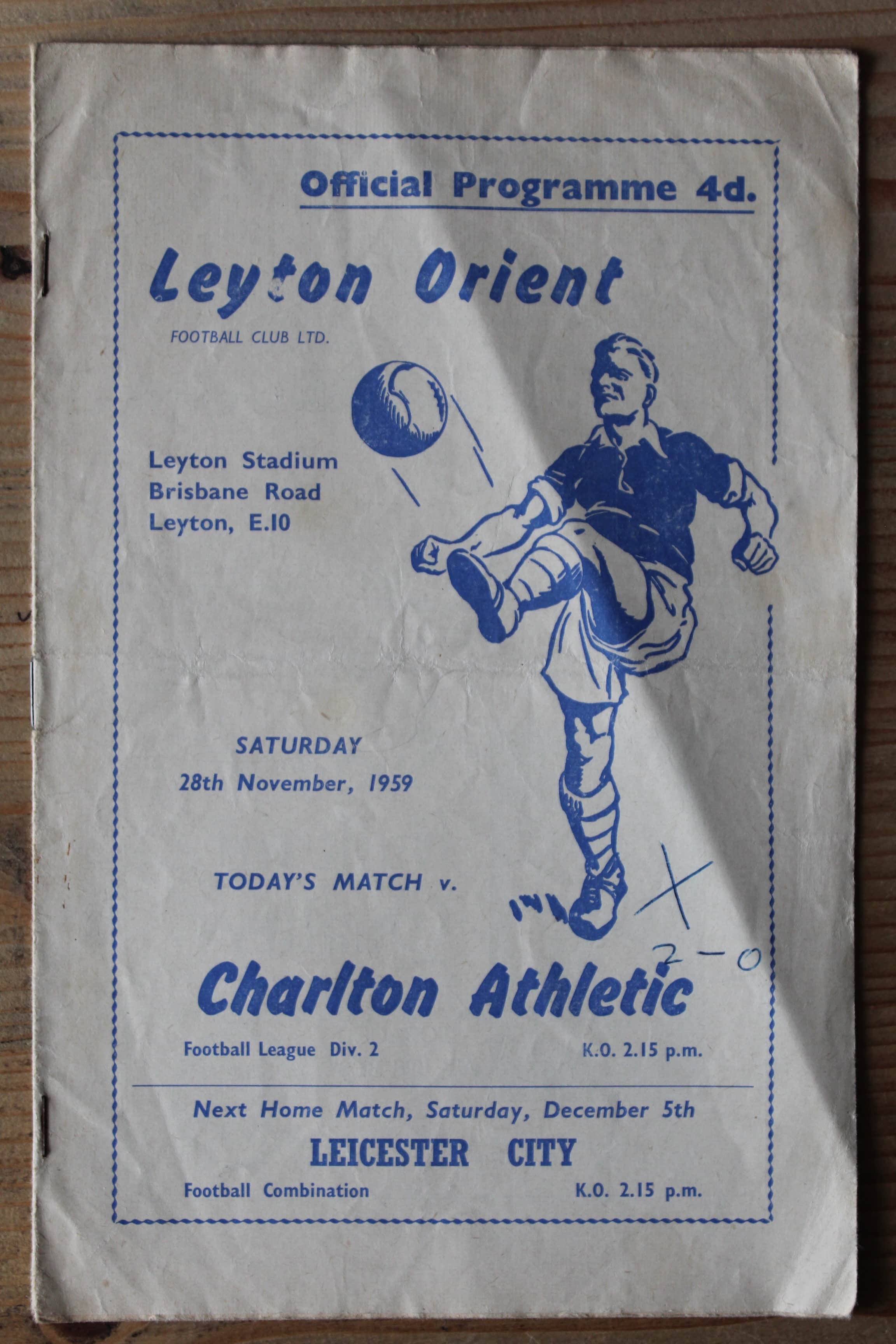 Leyton Orient FC v Charlton Athletic FC