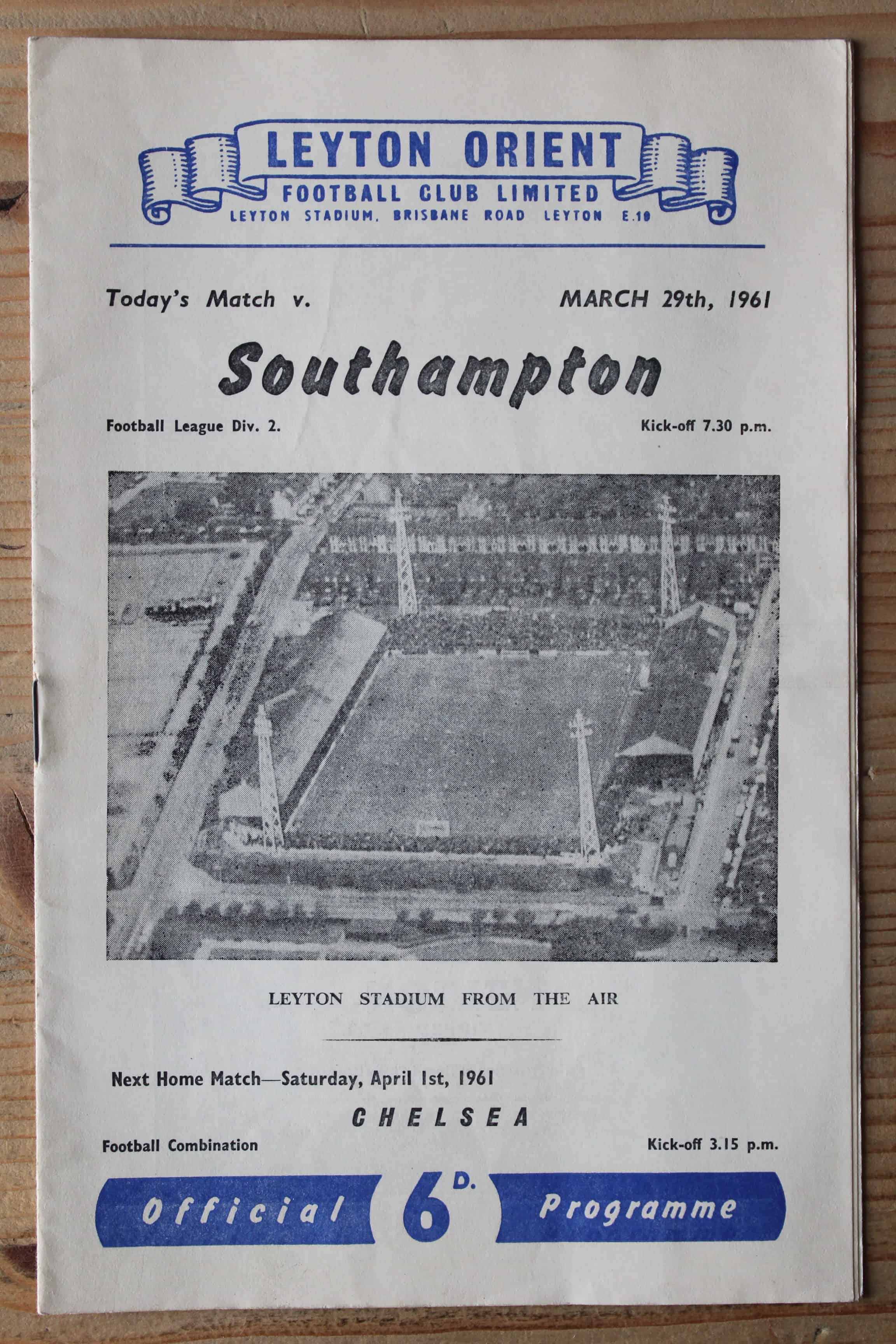 Leyton Orient FC v Southampton FC