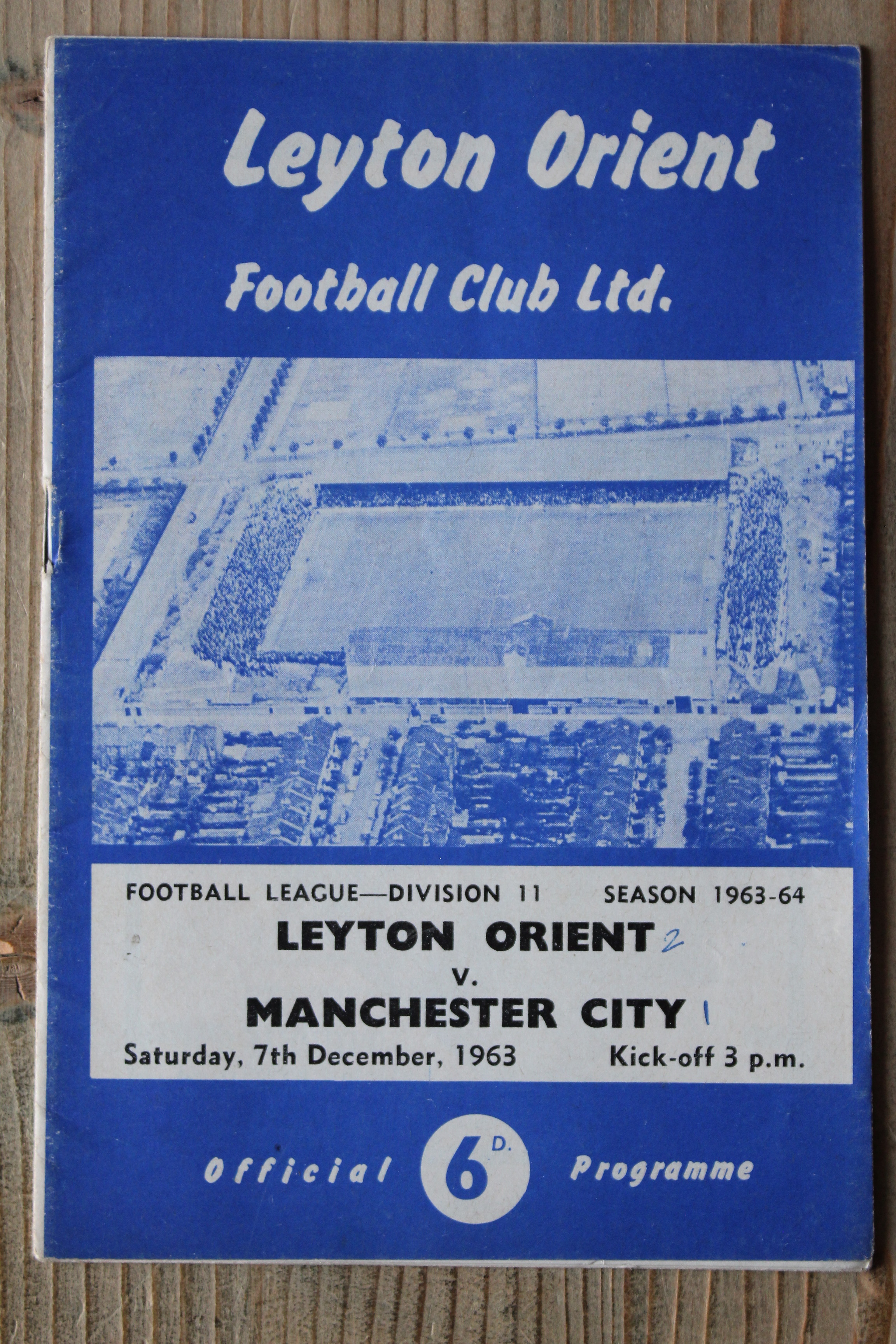 Leyton Orient FC v Manchester City FC