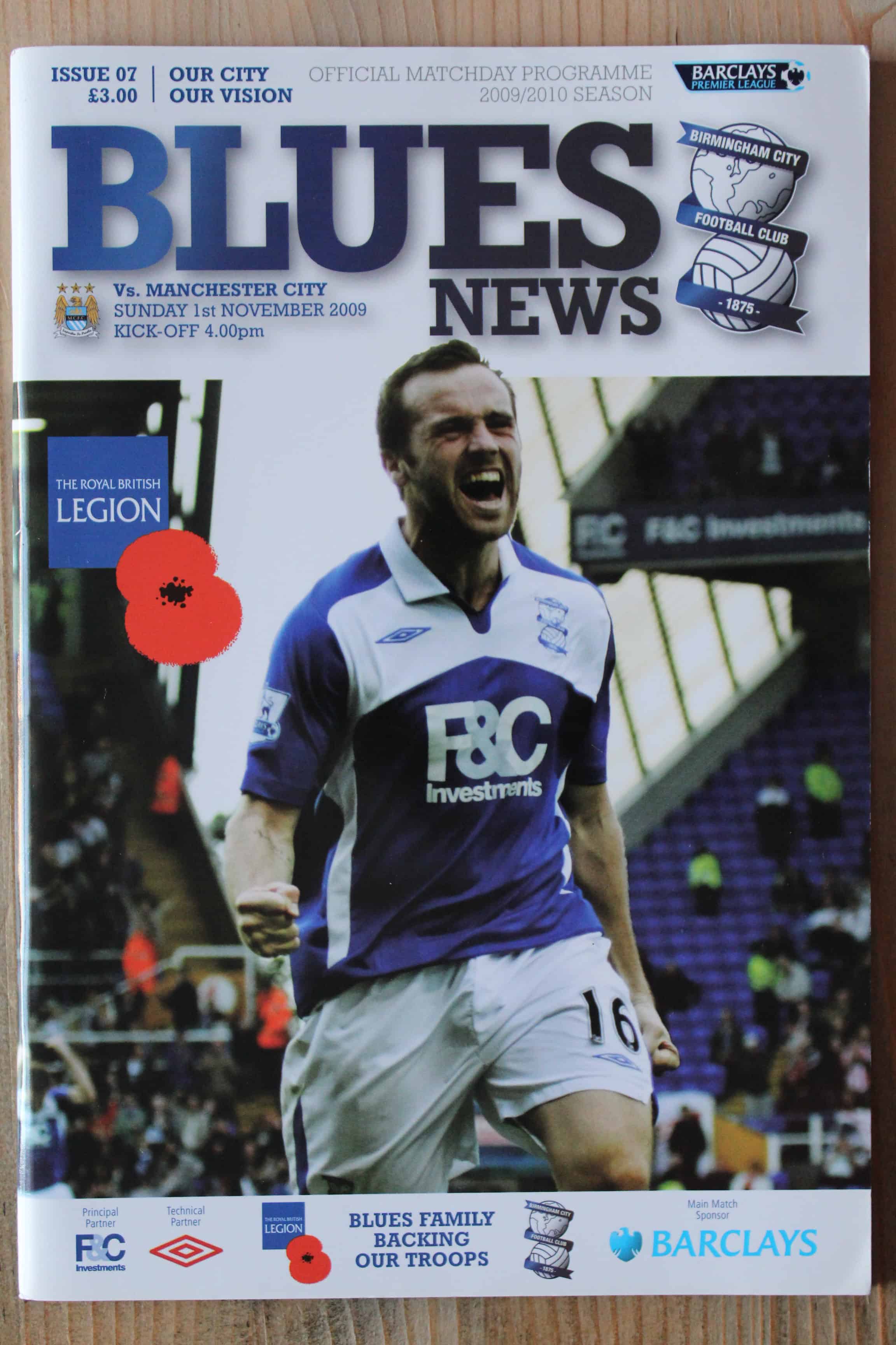 Birmingham City FC v Manchester City FC