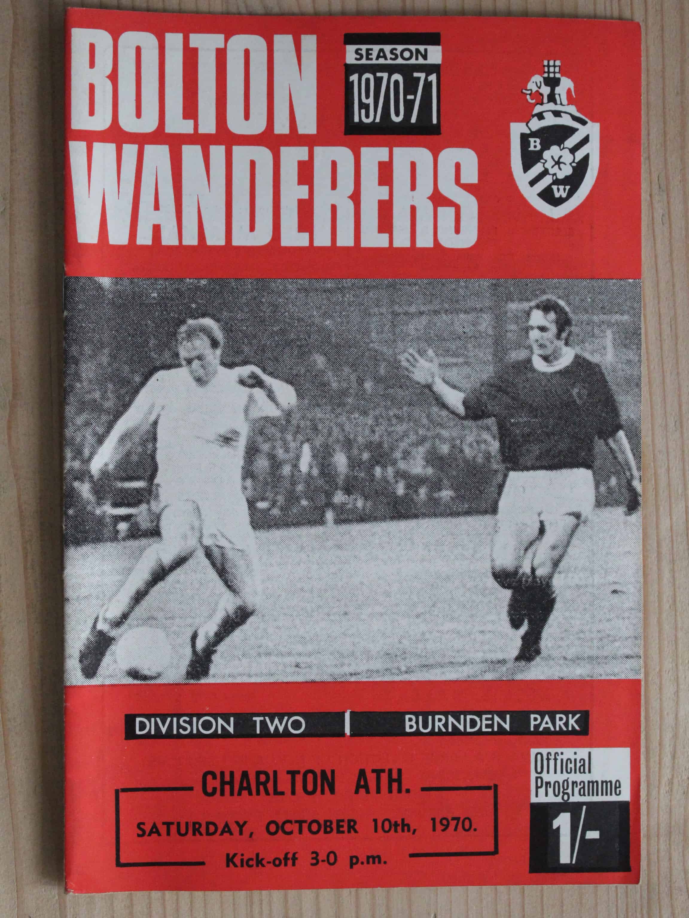 Bolton Wanderers FC v Charlton Athletic FC