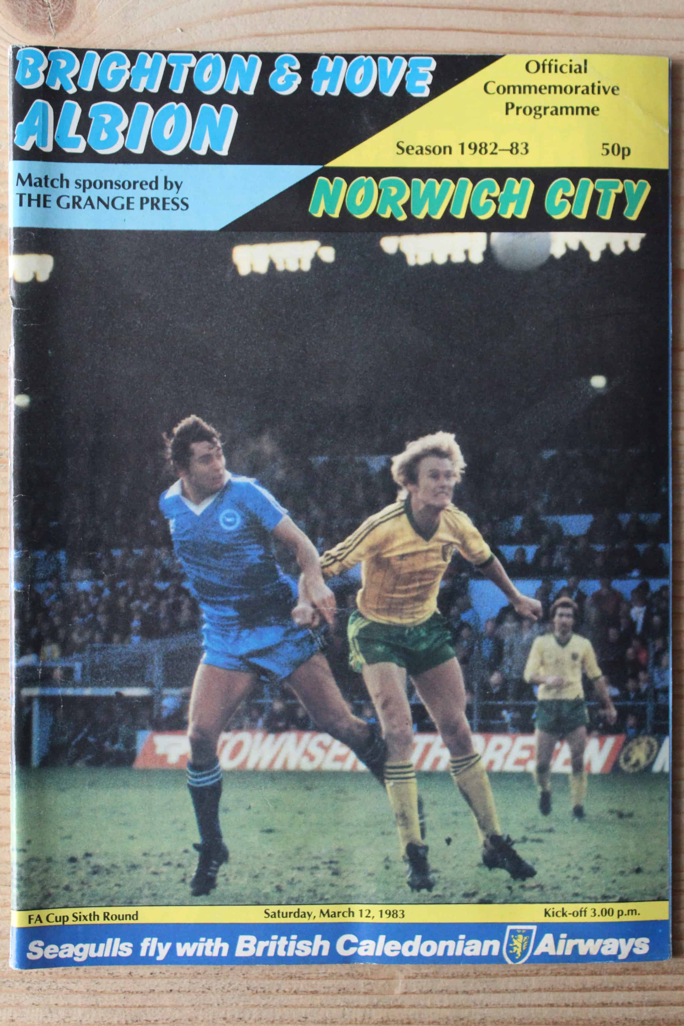 Brighton & Hove Albion FC v Norwich City FC