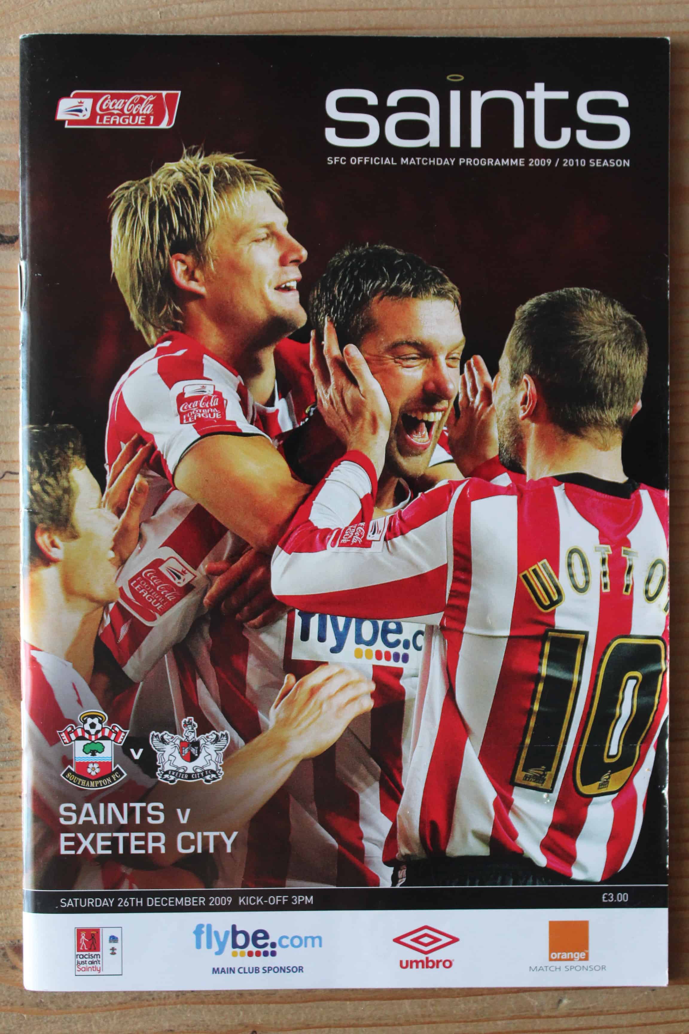 Southampton FC v Exeter City FC