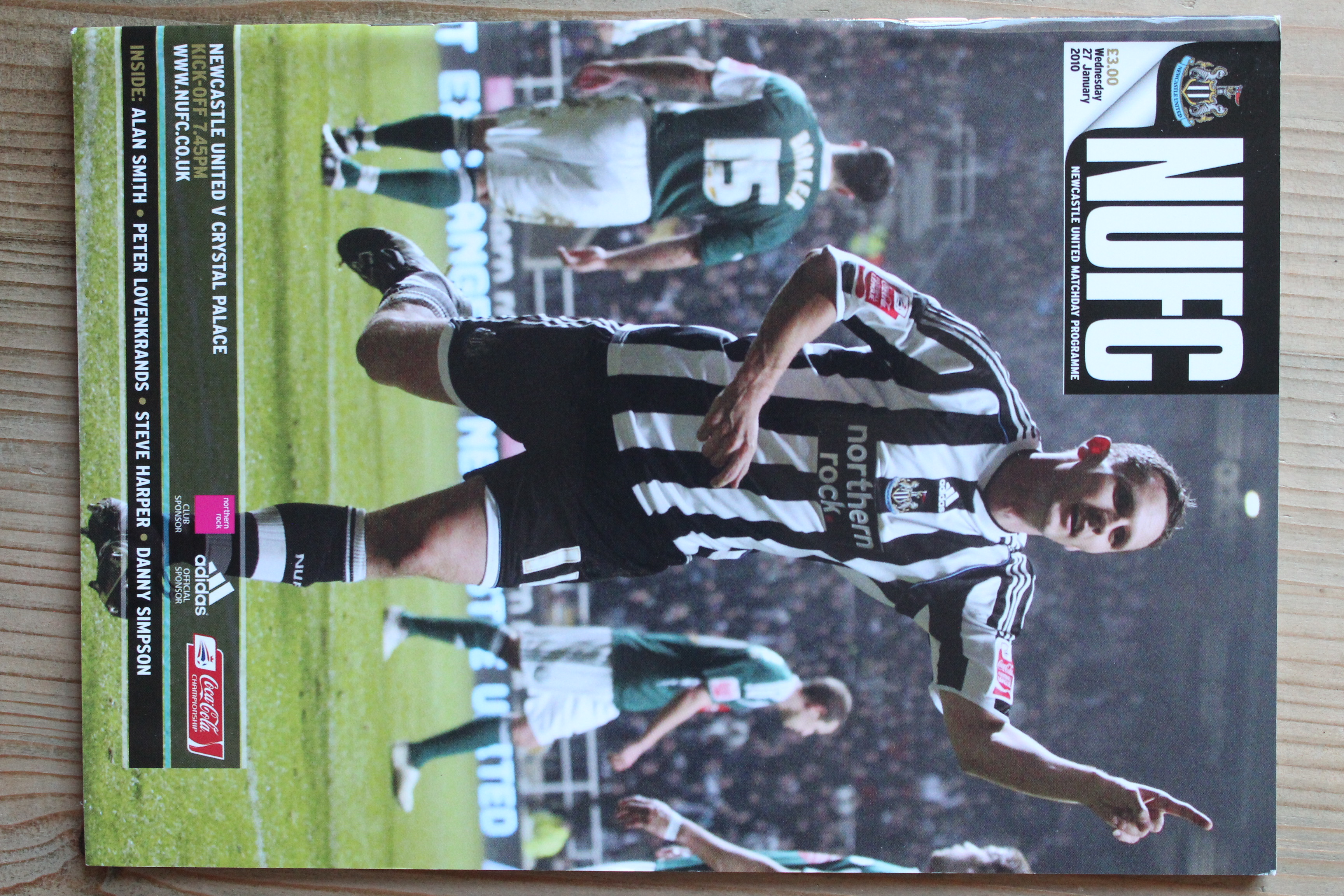 Newcastle United FC v Crystal Palace FC