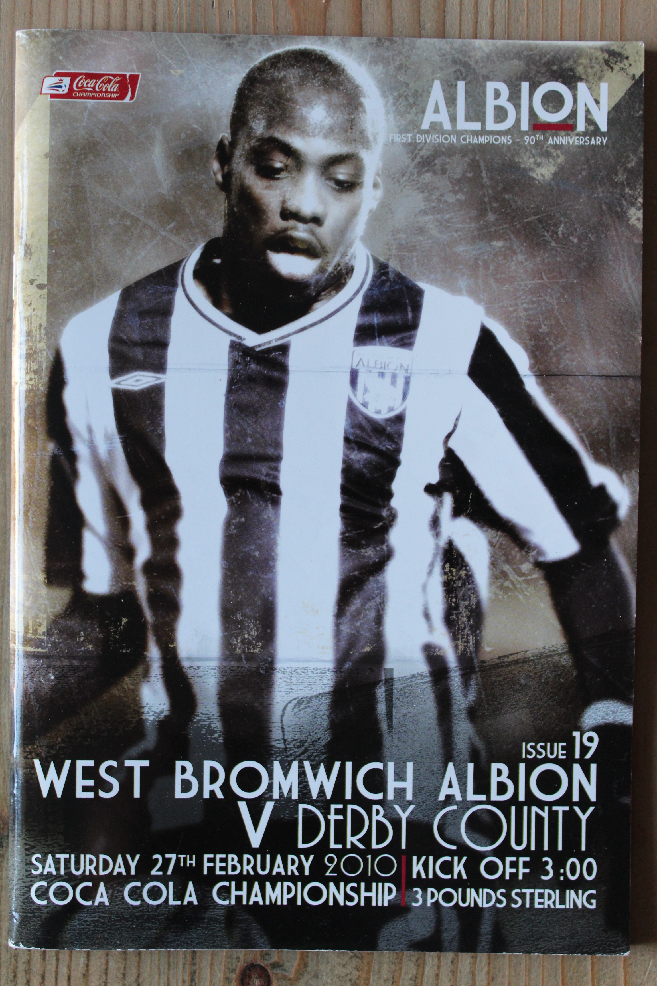 West Bromwich Albion FC  v Derby County FC