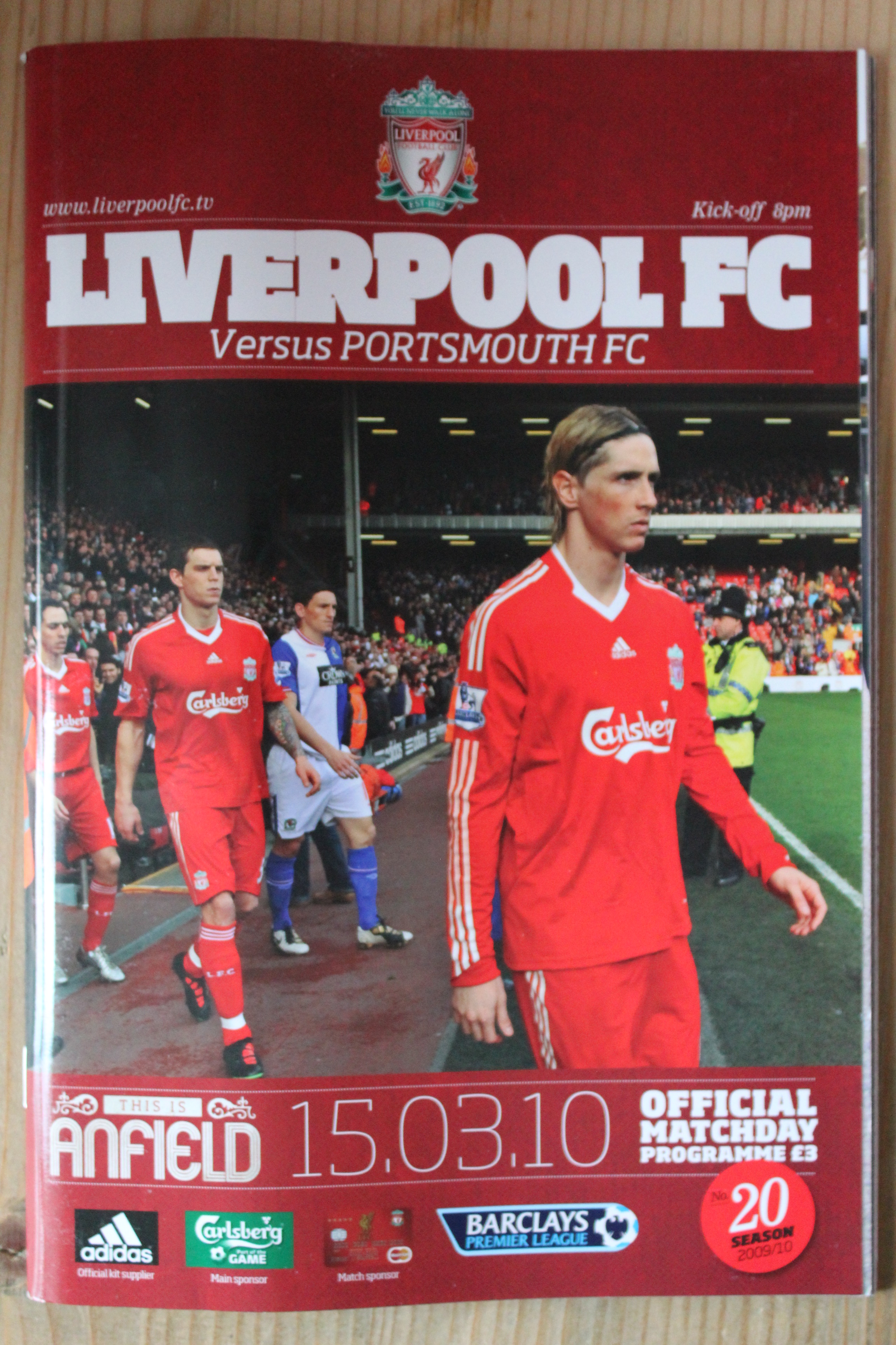 Liverpool FC v Portsmouth FC