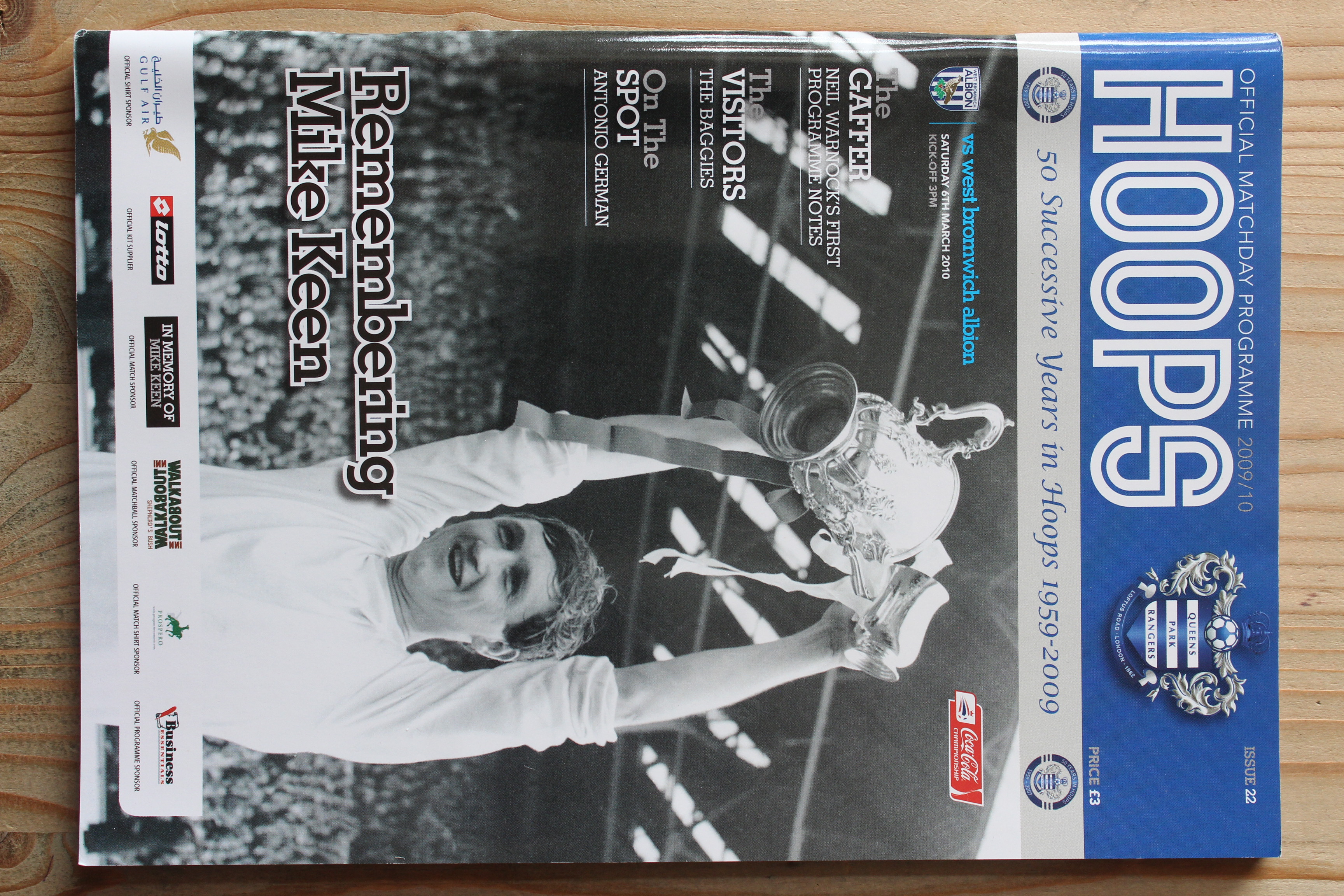 Queens Park Rangers FC v West Bromwich Albion FC 