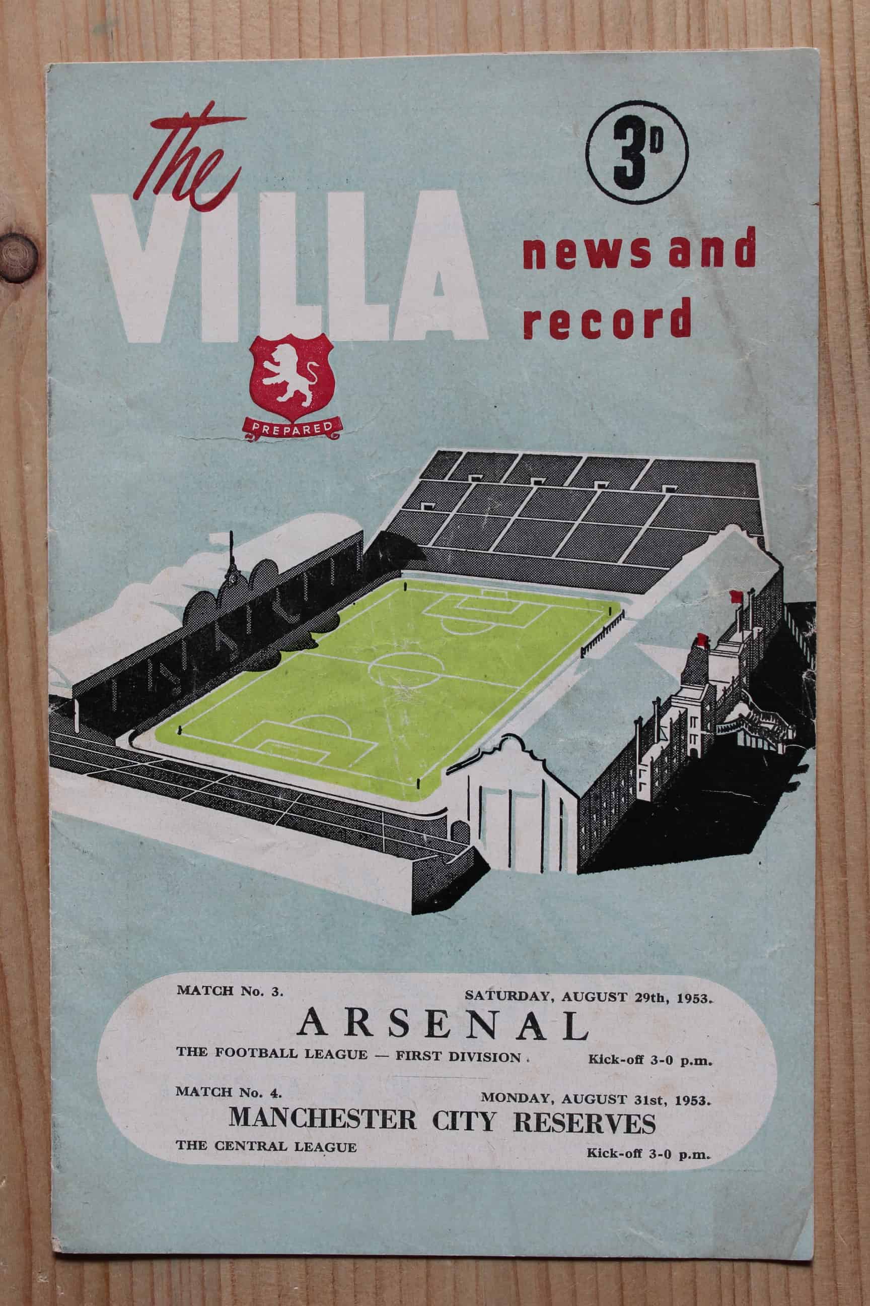 Aston Villa FC v Arsenal FC