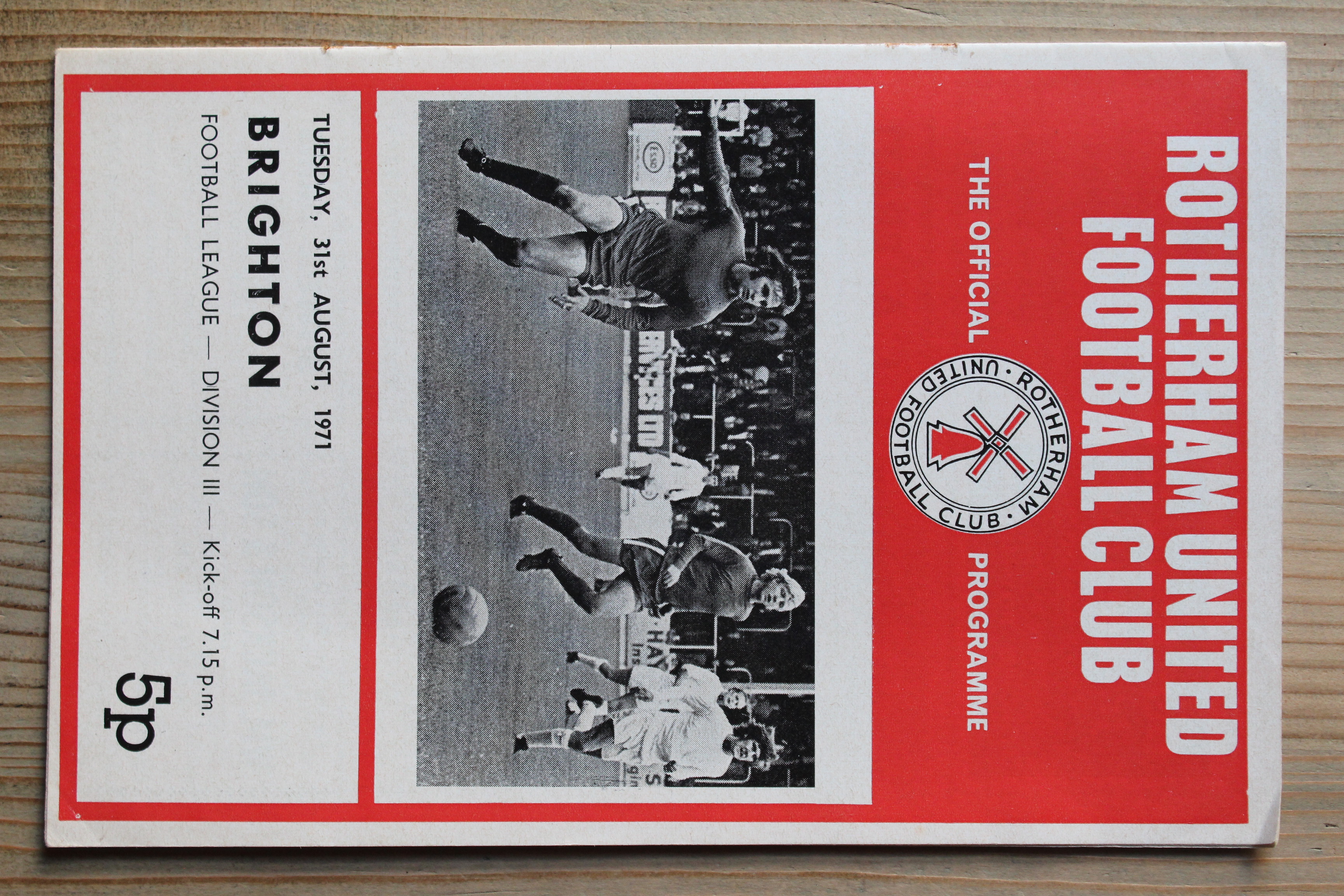 Rotherham United FC v Brighton & Hove Albion FC