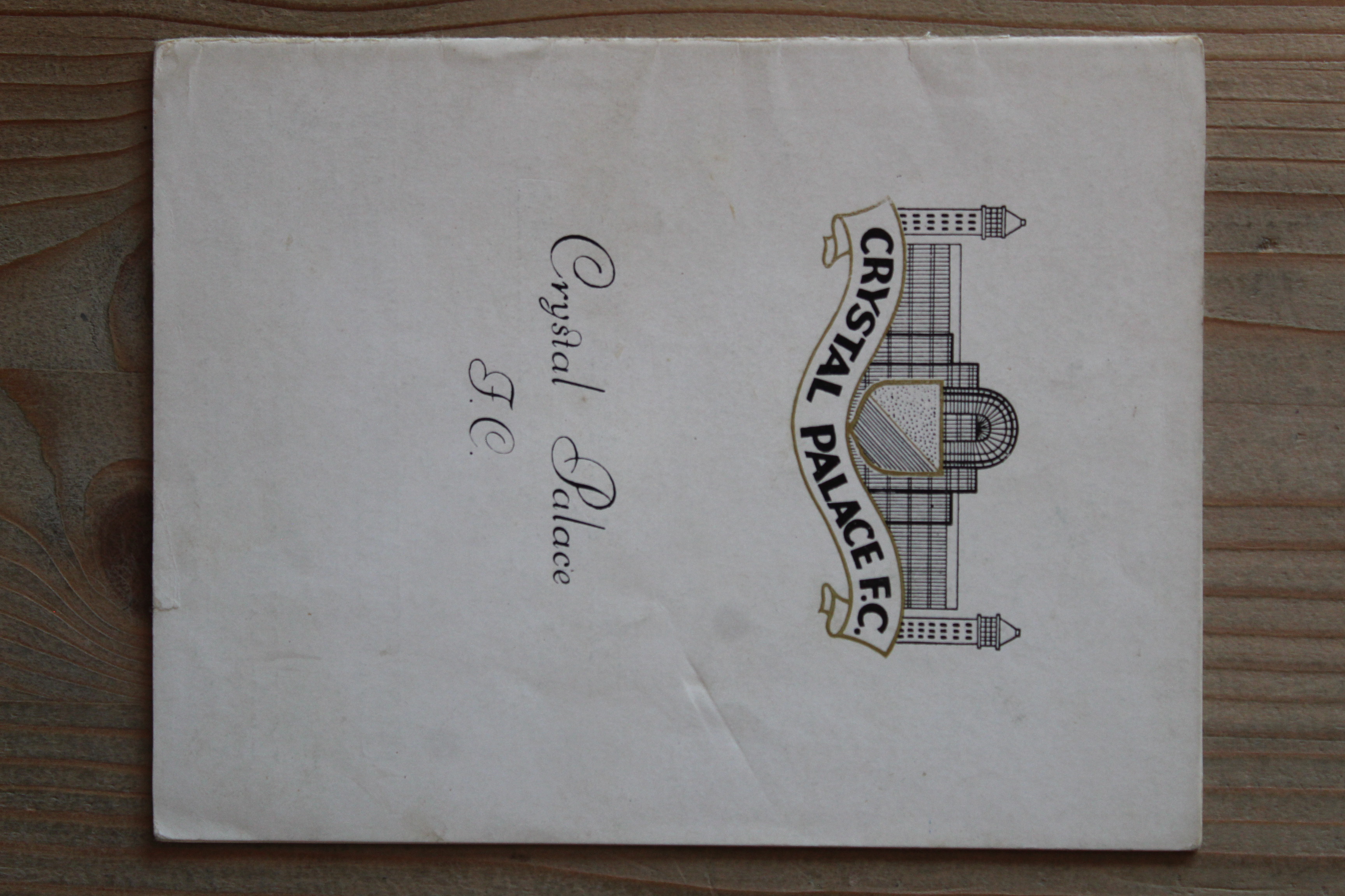 Crystal Palace FC v Bury FC